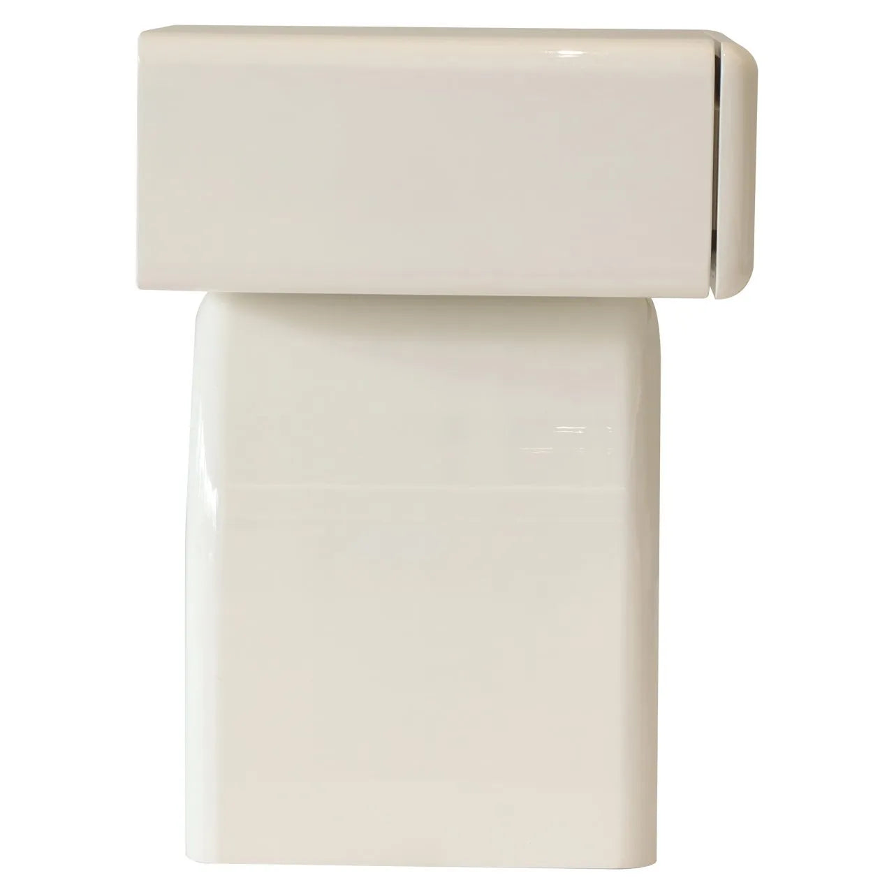 Richmond Interiors Bennet Coconut Milk White Bedside Table