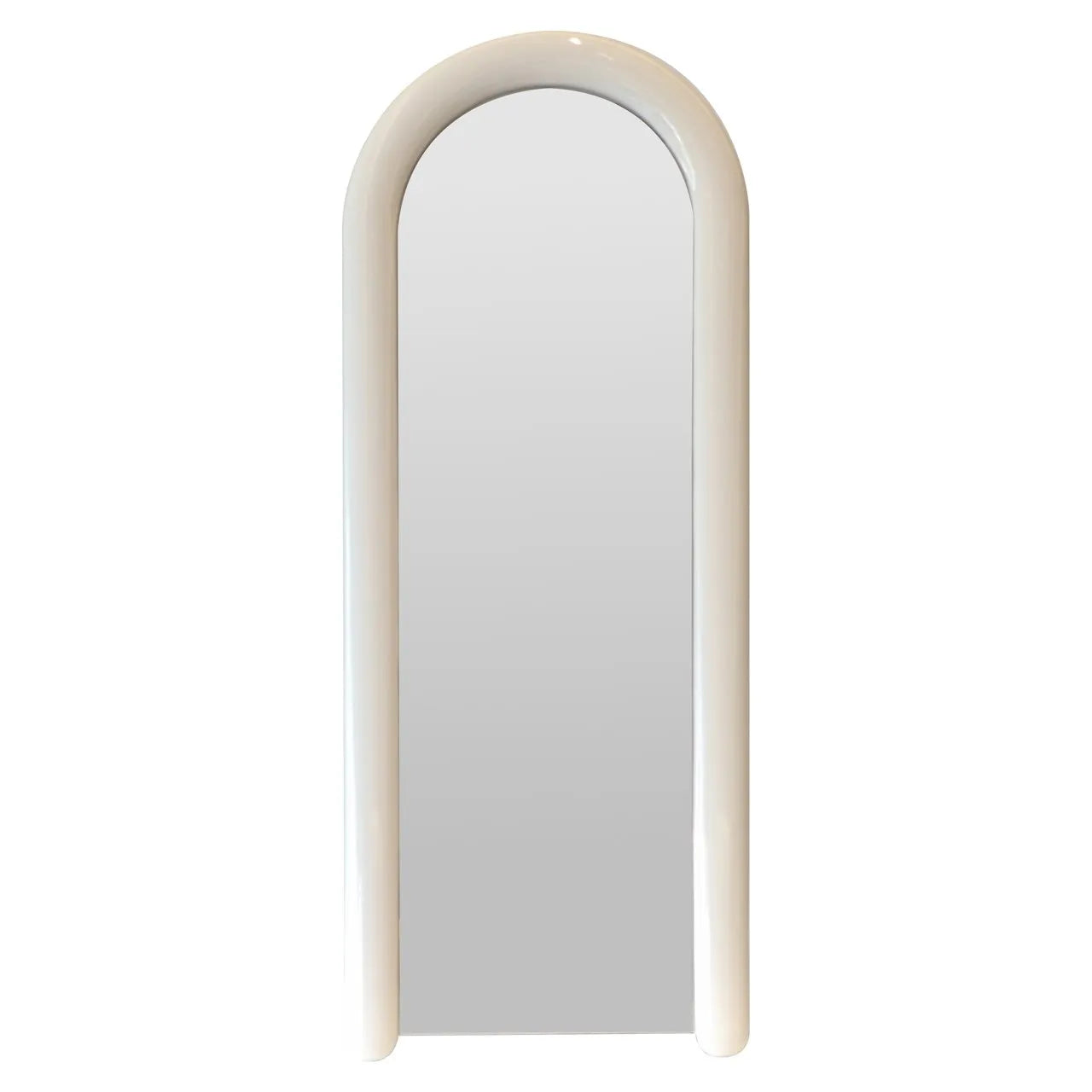 Richmond Interiors Langston Coconut Milk Leaner Mirror