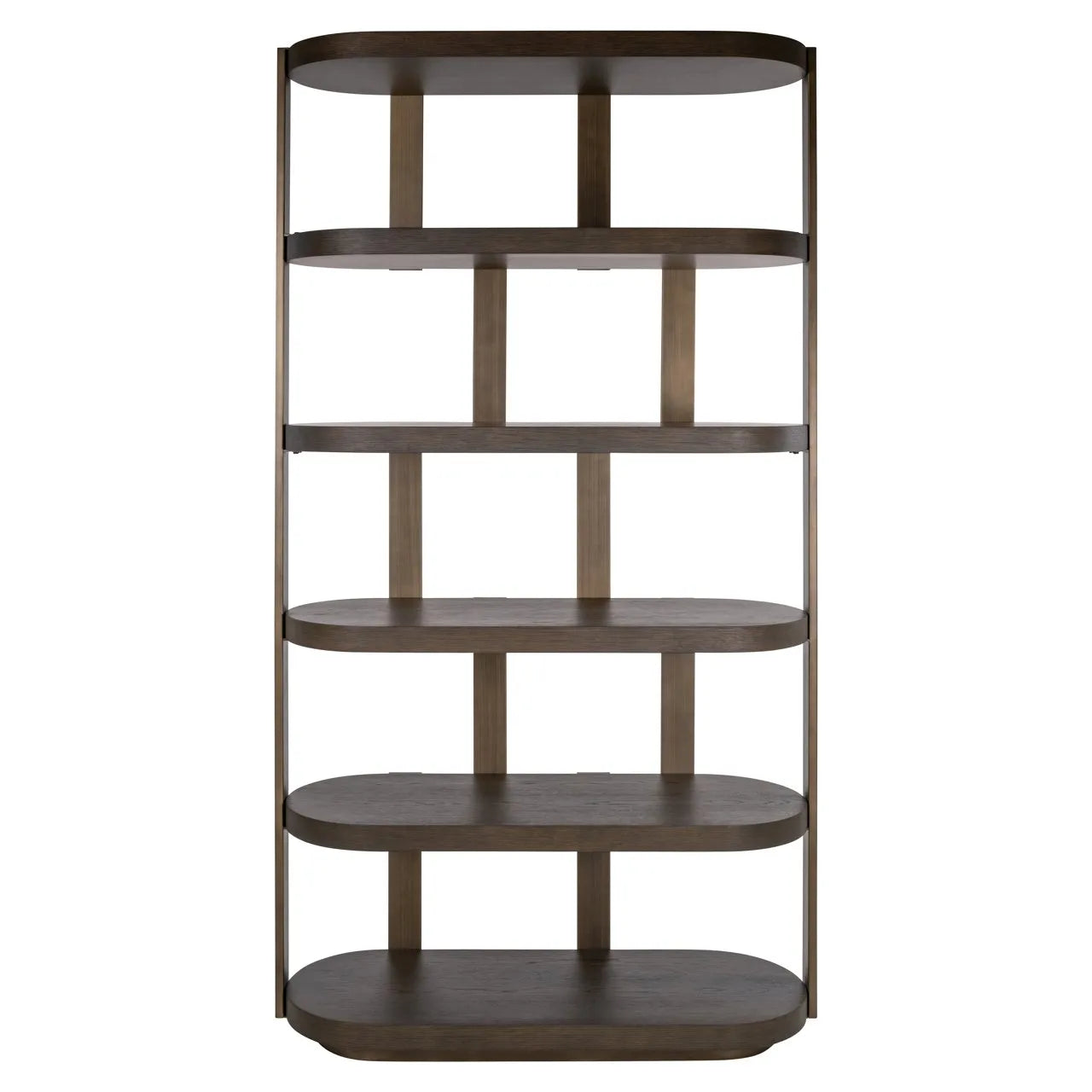 Richmond Interiors Ellington Brown Wood Display Unit