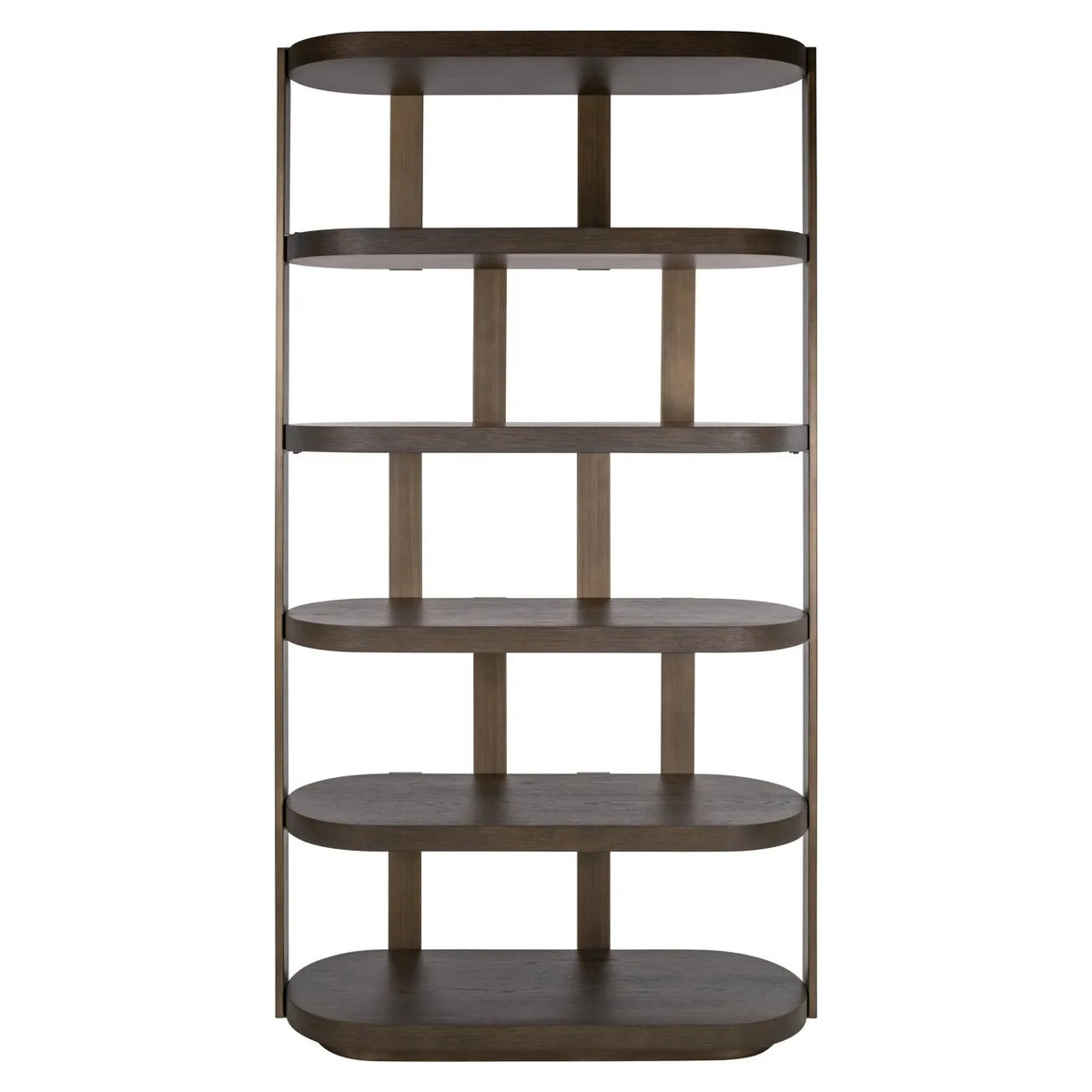 Richmond Interiors Ellington Brown Wood Display Unit