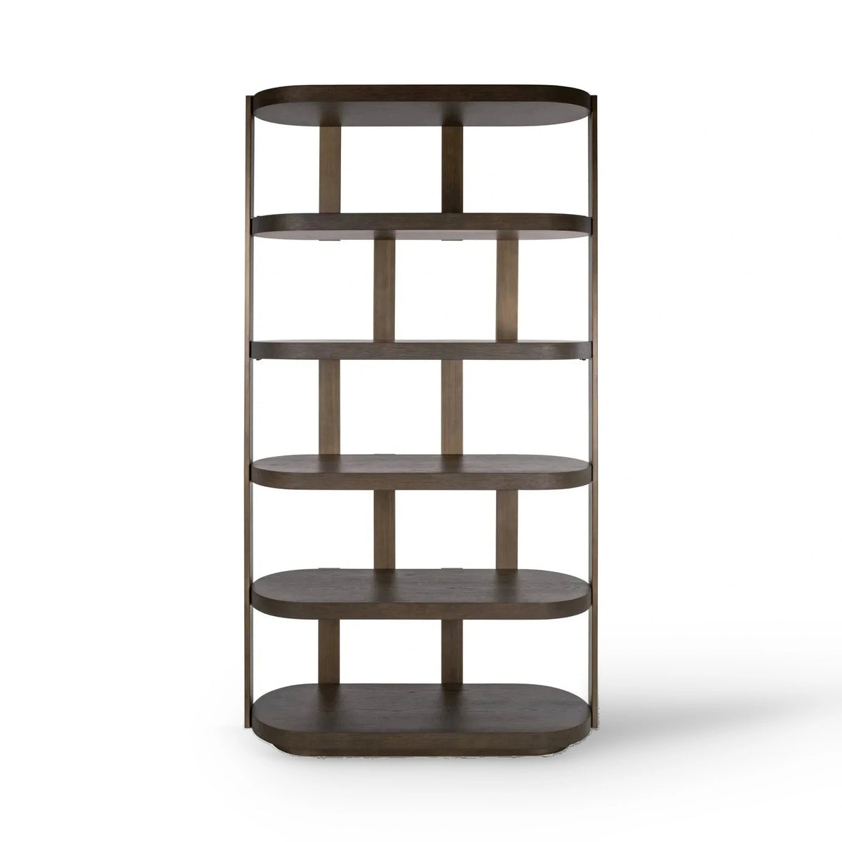 Richmond Interiors Ellington Brown Wood Display Unit