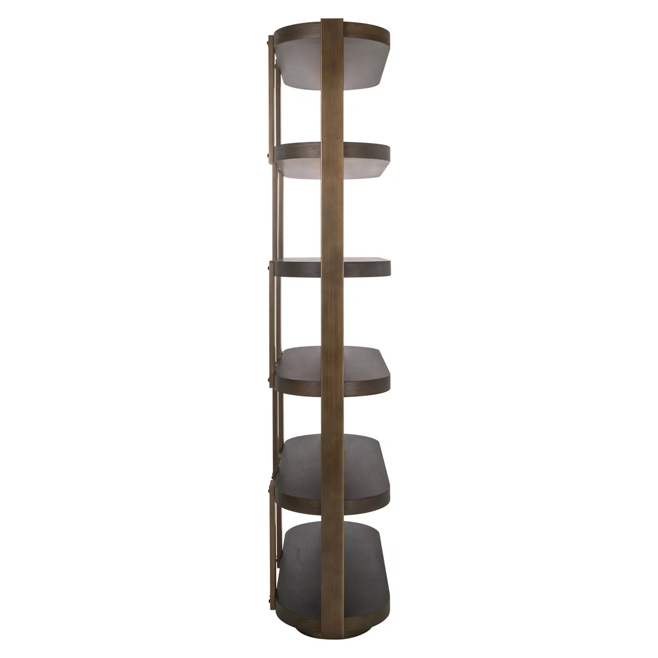 Richmond Interiors Ellington Brown Wood Display Unit