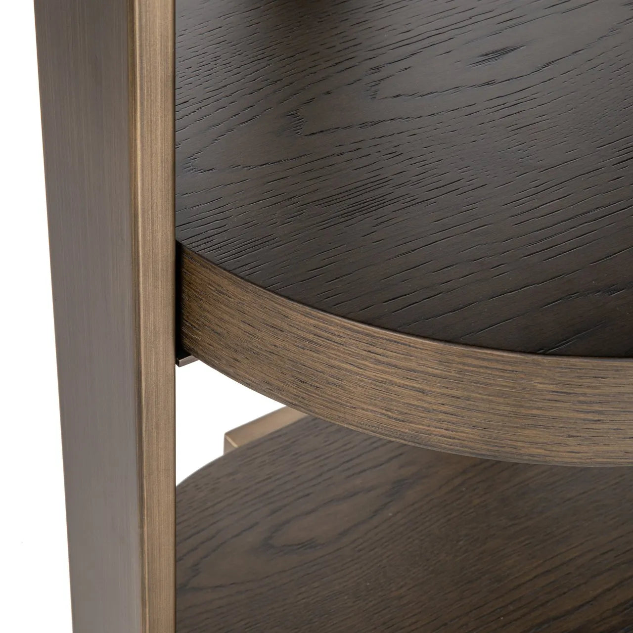 Richmond Interiors Ellington Brown Wood Display Unit