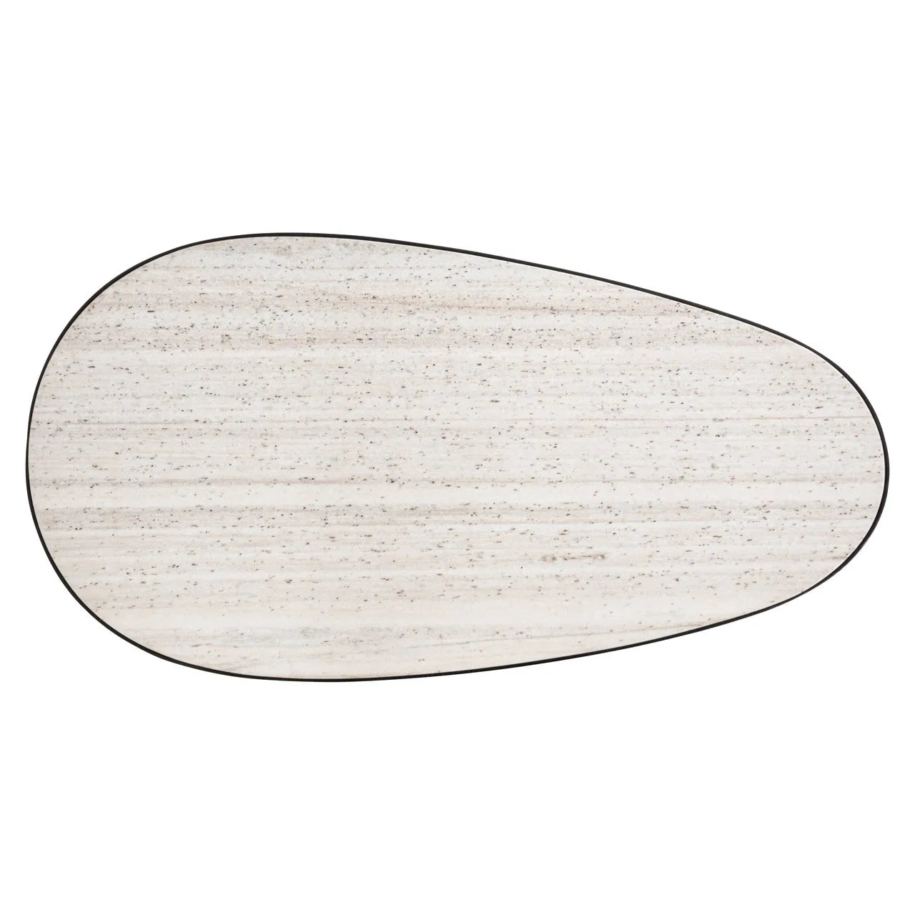 Richmond Interiors Biloxi Brown & Marble Coffee Table