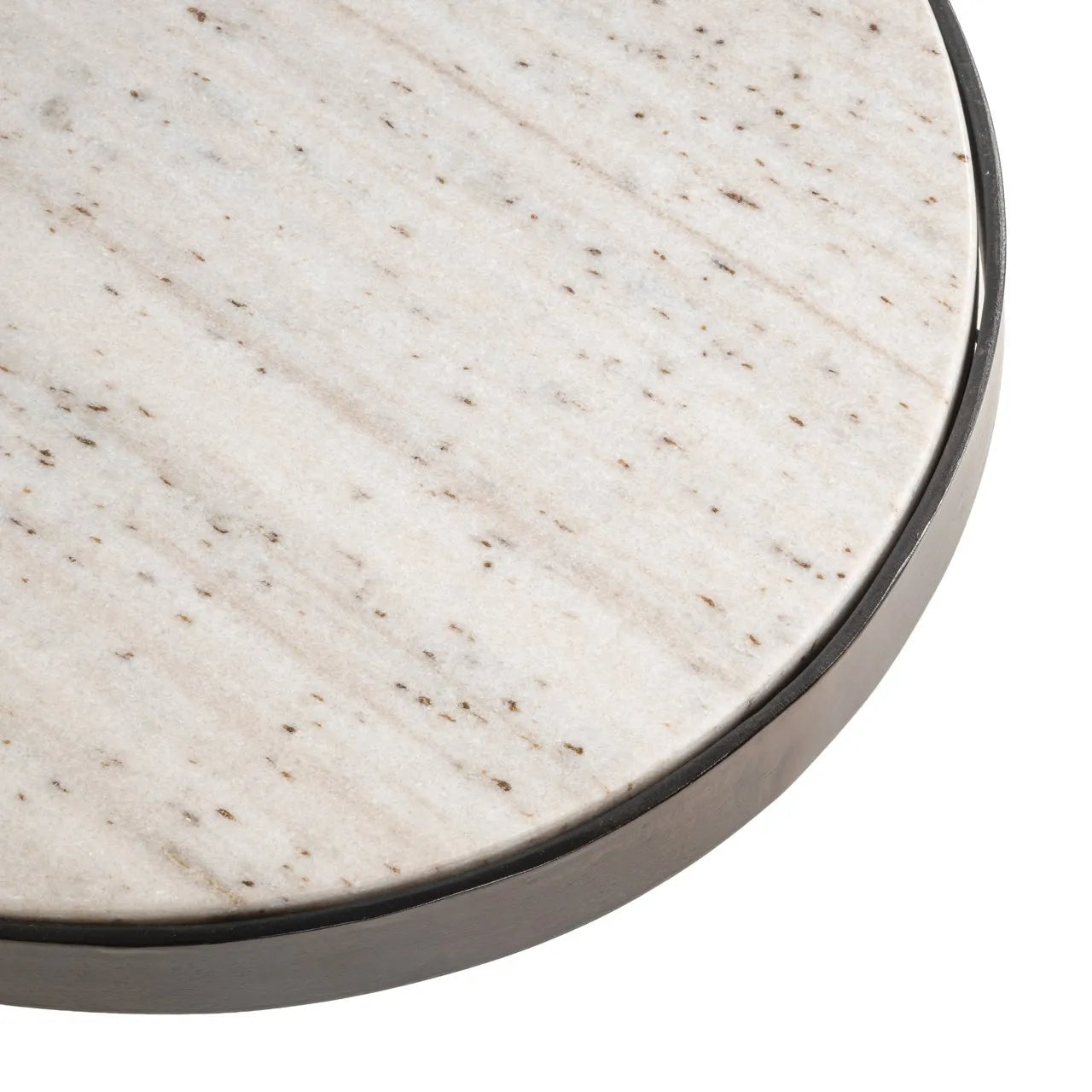 Richmond Interiors Biloxi Brown & Marble Coffee Table
