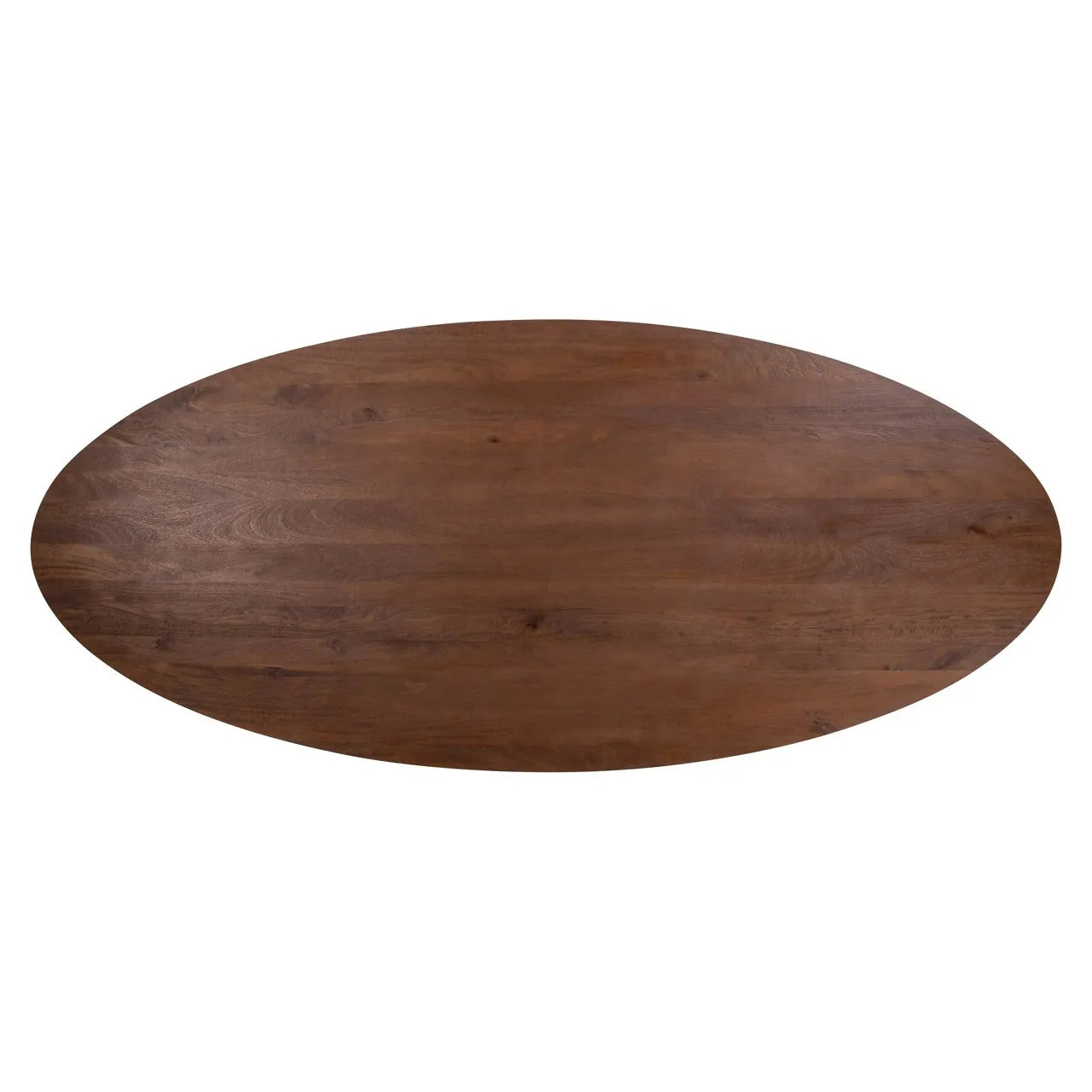Richmond Interiors Stafford Spice Brown Wood Oval Dining Table 280cm