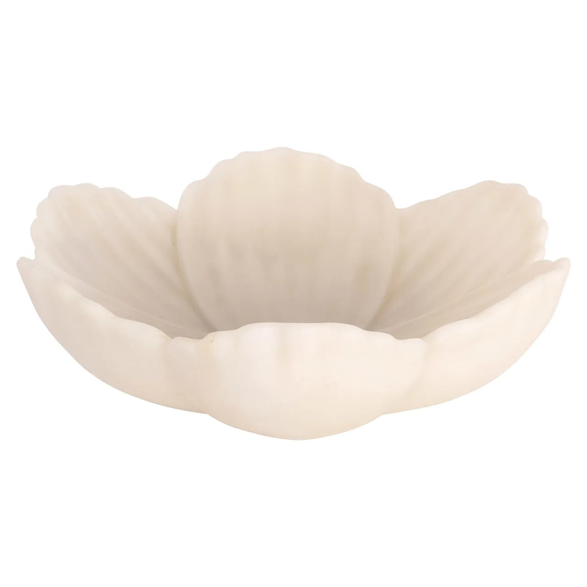 Richmond Interiors Xena White Resin & Quartz Sand Bowl Small
