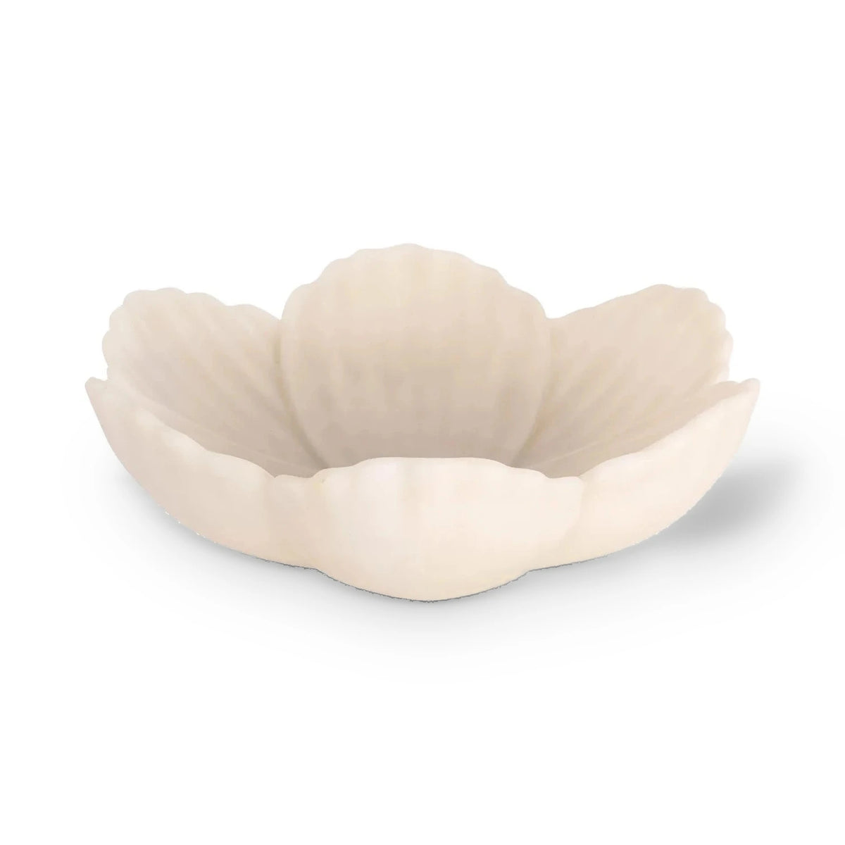 Richmond Interiors Xena White Resin & Quartz Sand Bowl Small