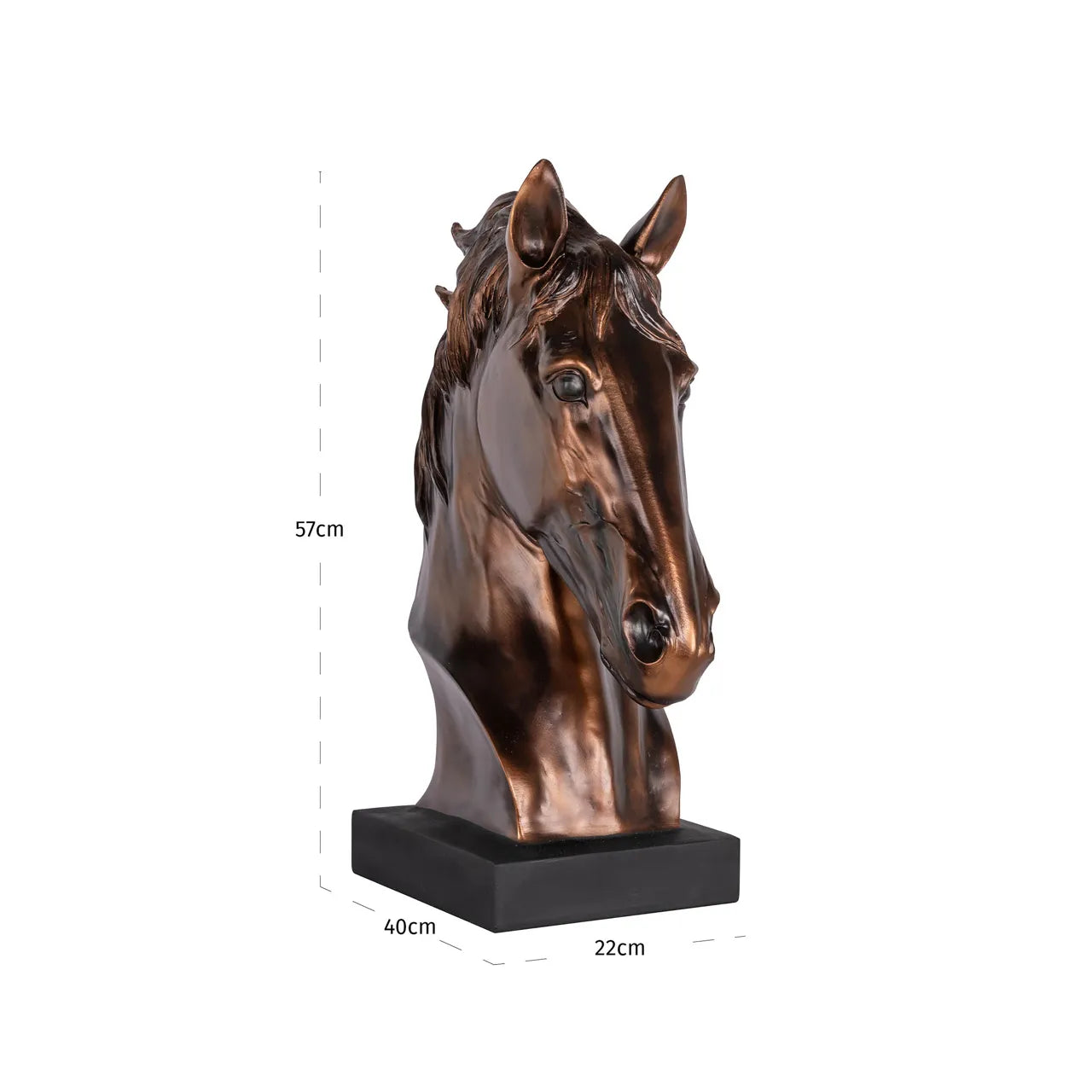 Richmond Interiors Shadow Bronze Resin Decorative Object