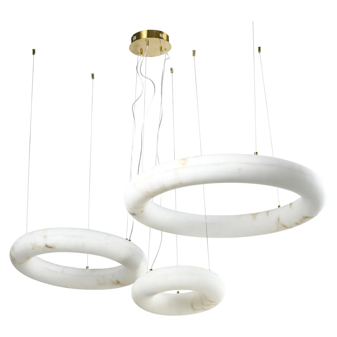 Richmond Interiors Thalora White Chandelier