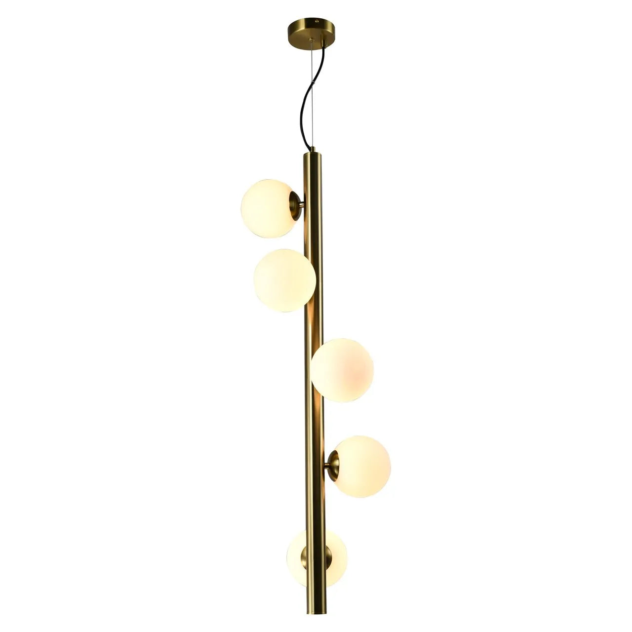 Richmond Interiors Elorie Antique Brass Pendant Light