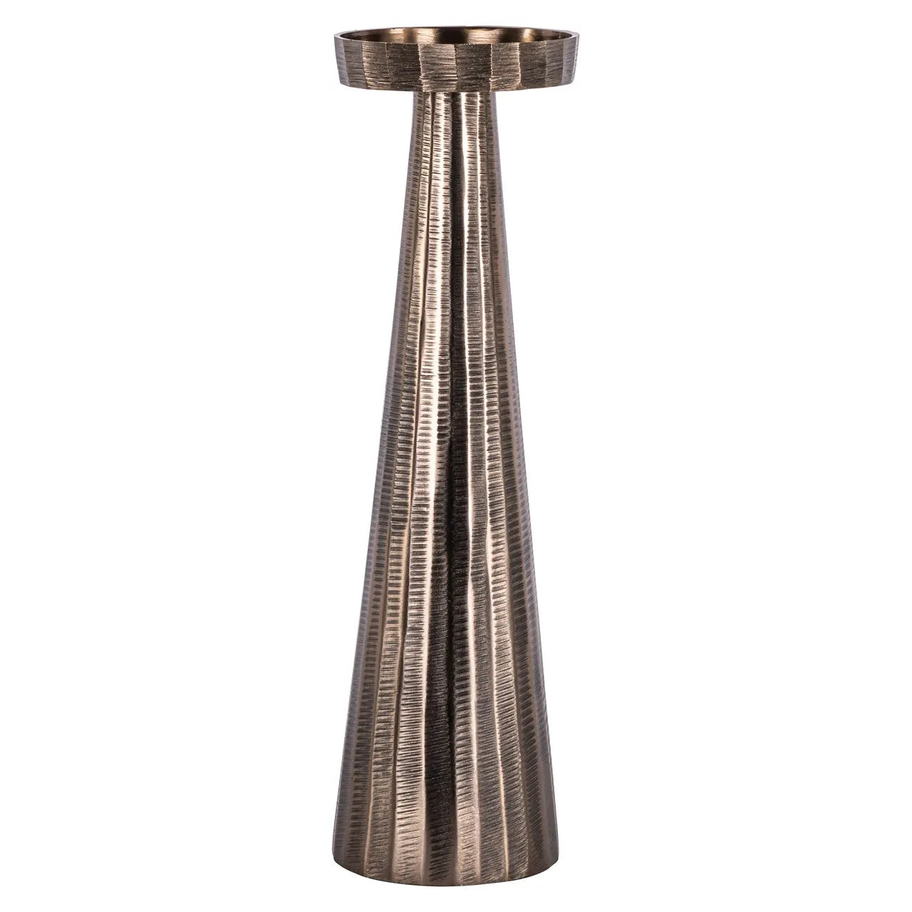Richmond Interiors Evola Bronze Large Candle Holder