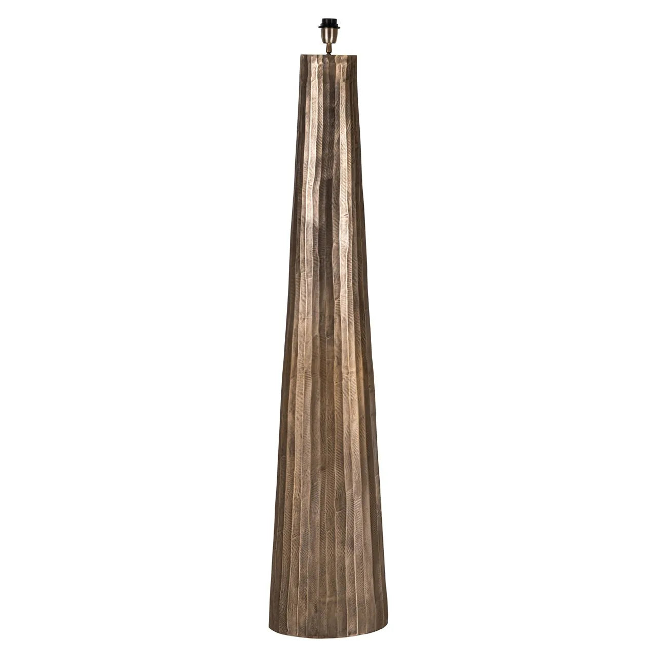 Richmond Interiors Velune Antique Brass Floor Lamp - Base Only