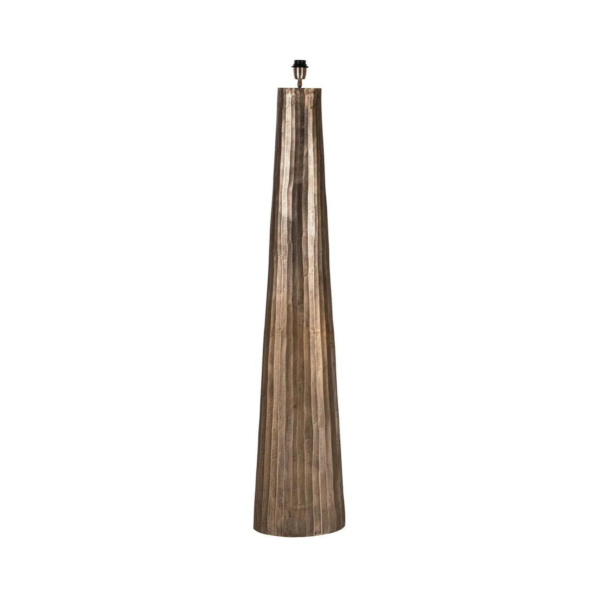 Richmond Interiors Velune Antique Brass Floor Lamp - Base Only