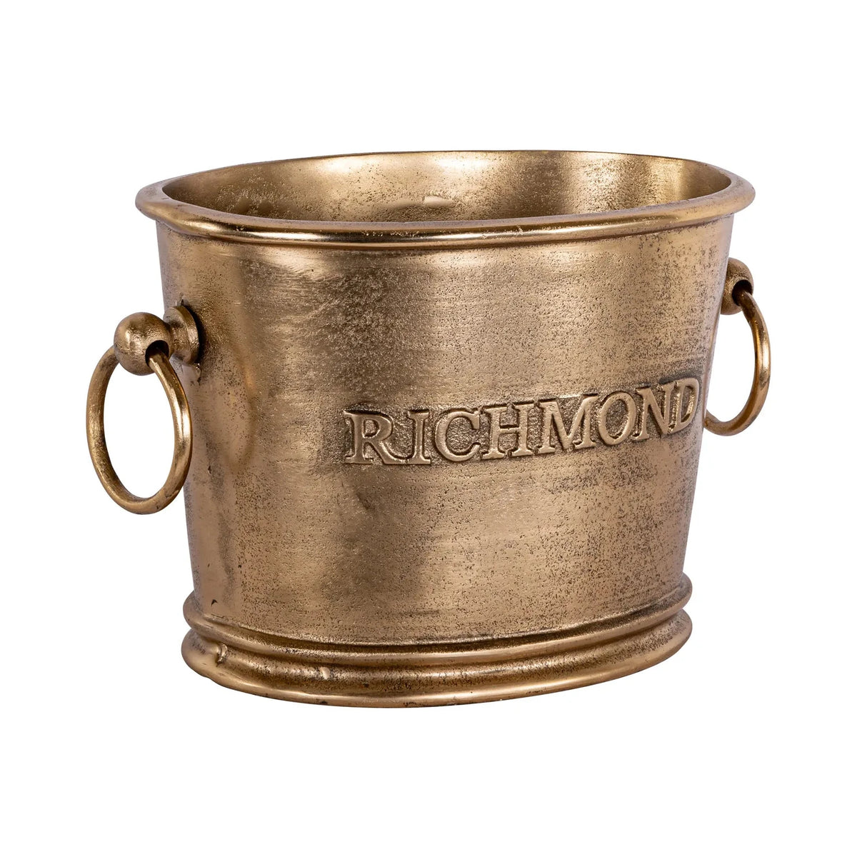 Richmond Interiors Vinova Antique Brass Wine & Champagne Cooler