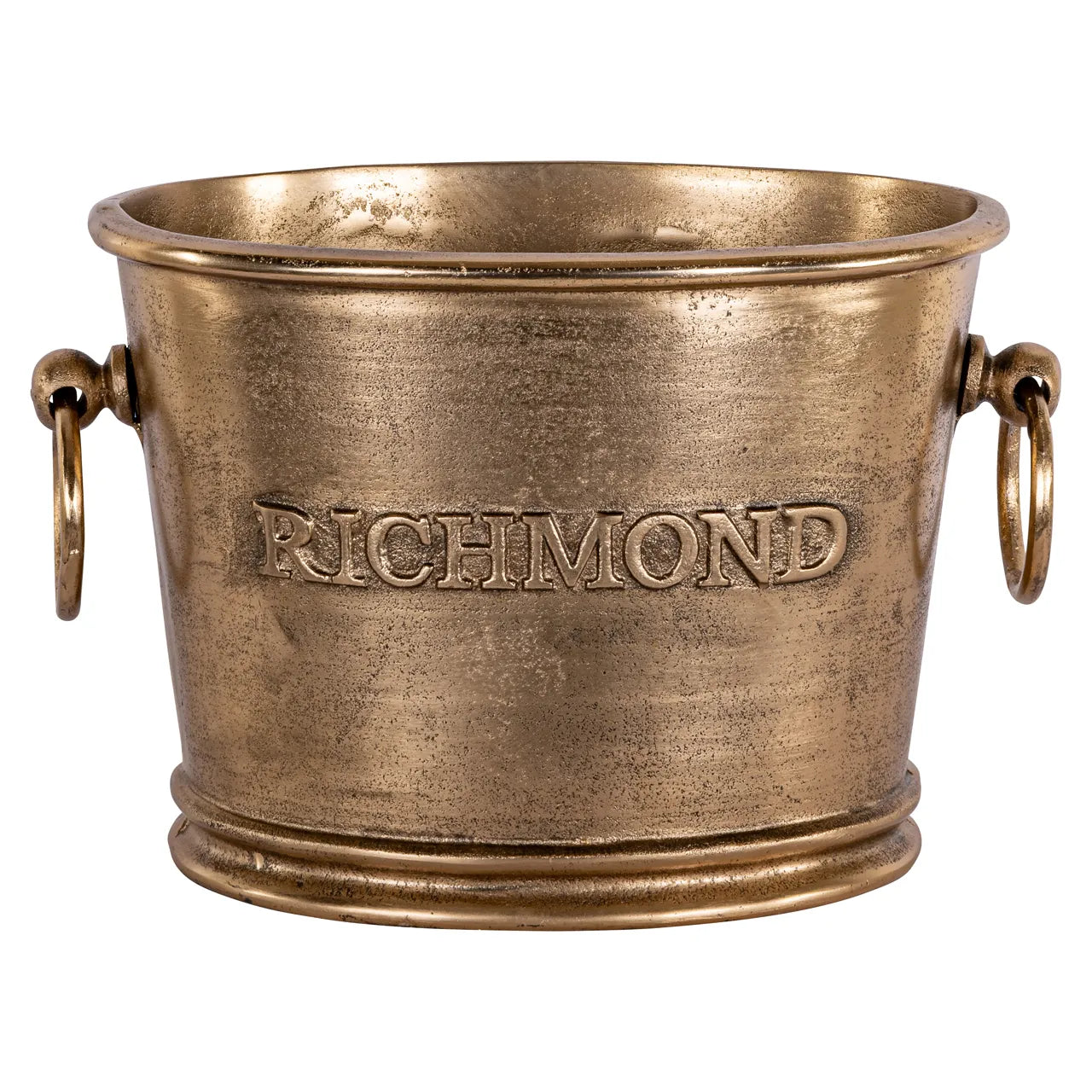 Richmond Interiors Vinova Antique Brass Wine & Champagne Cooler