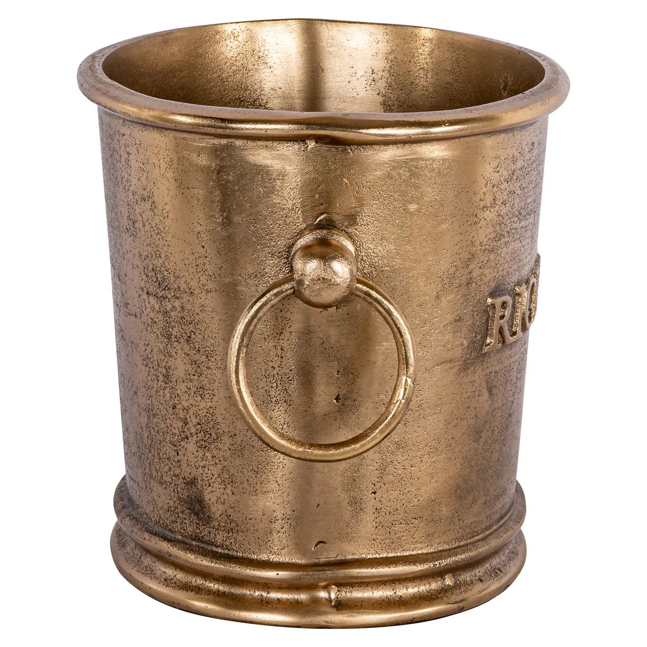 Richmond Interiors Vinova Antique Brass Wine & Champagne Cooler