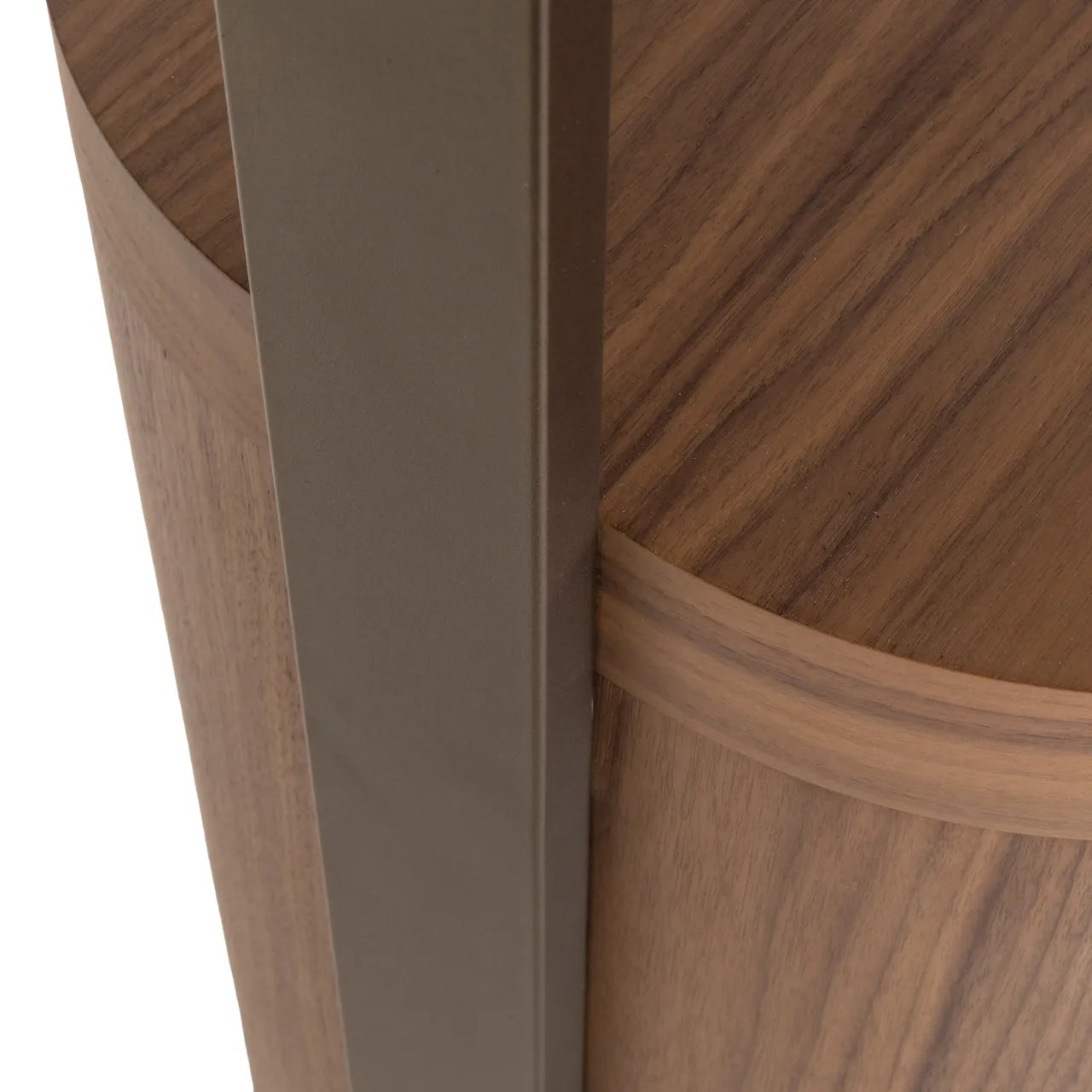 Richmond Interiors Windsor Walnut Brown Wood Display Cabinet