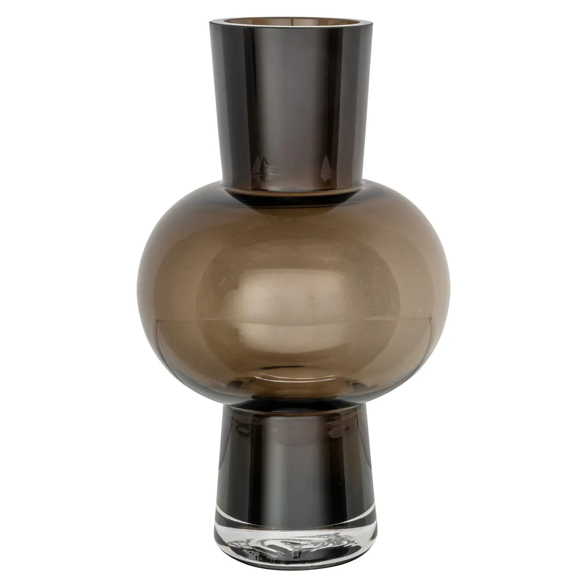 Richmond Interiors Liora Brown Glass Vase Small