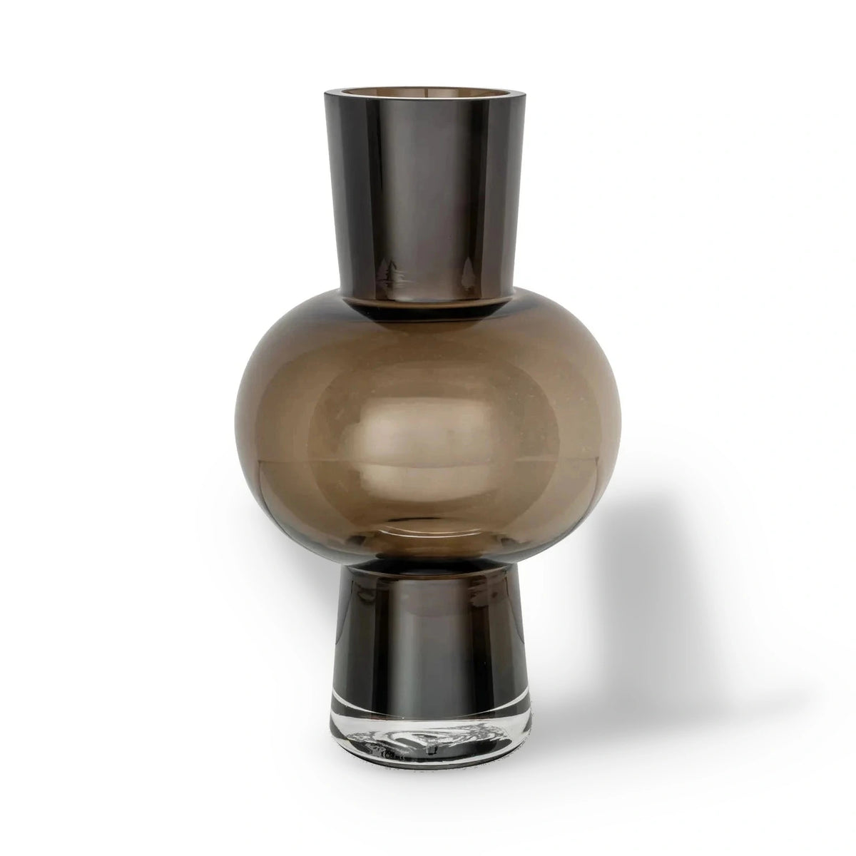 Richmond Interiors Liora Brown Glass Vase Small