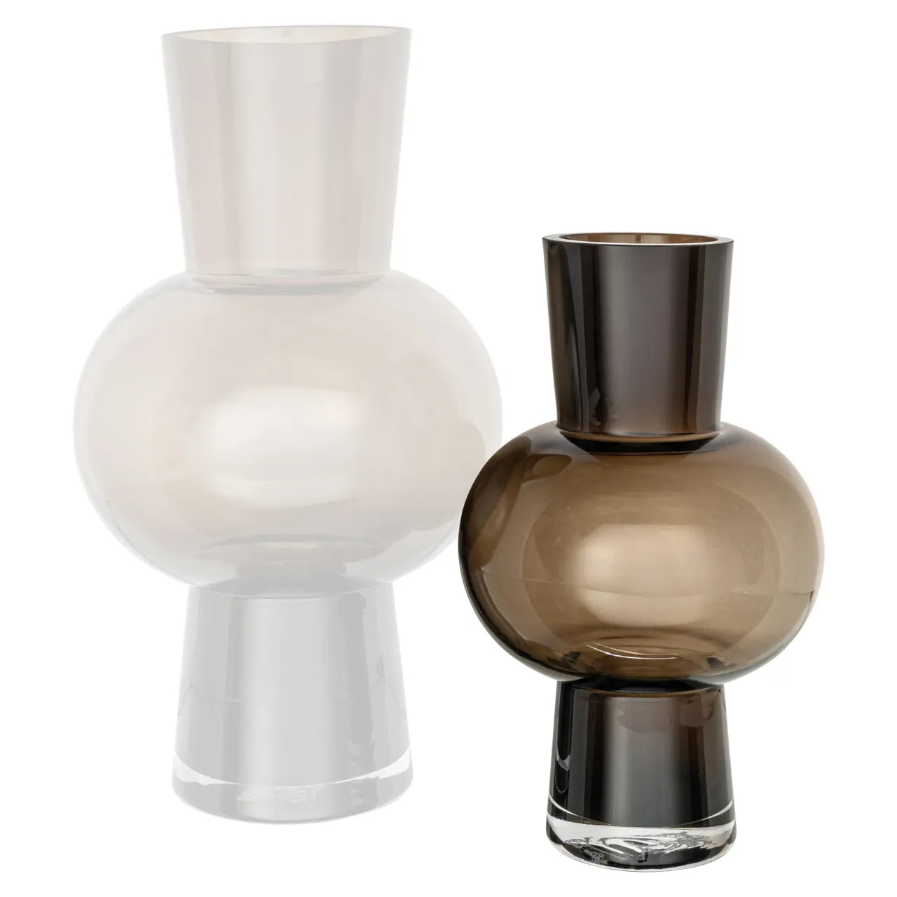 Richmond Interiors Liora Brown Glass Vase Small