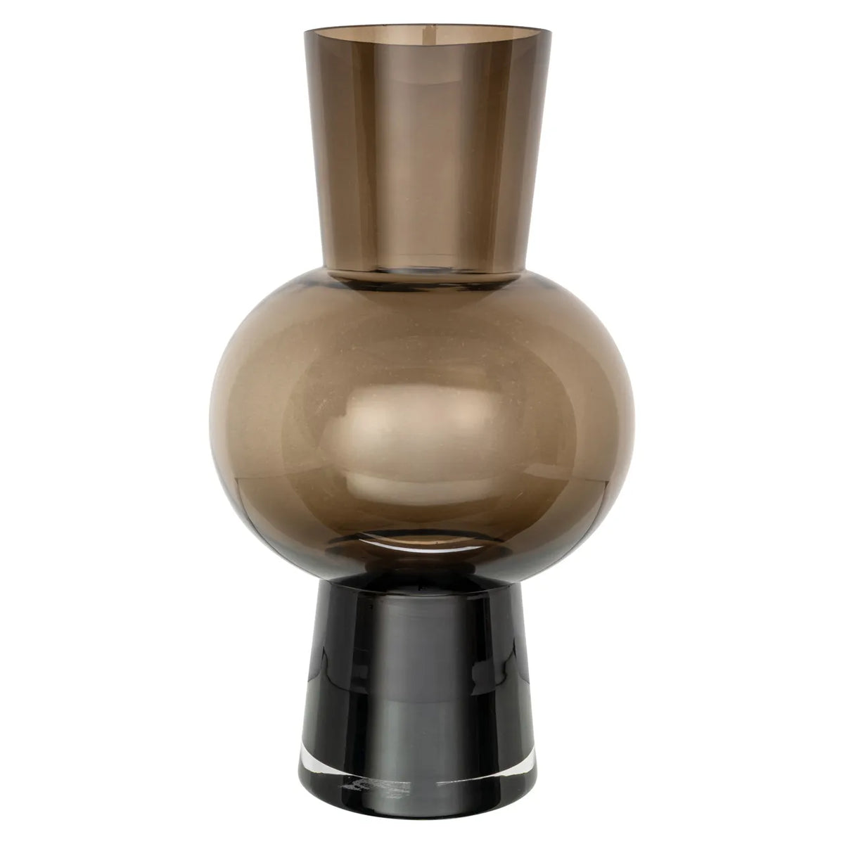 Richmond Interiors Liora Brown Glass Vase Large
