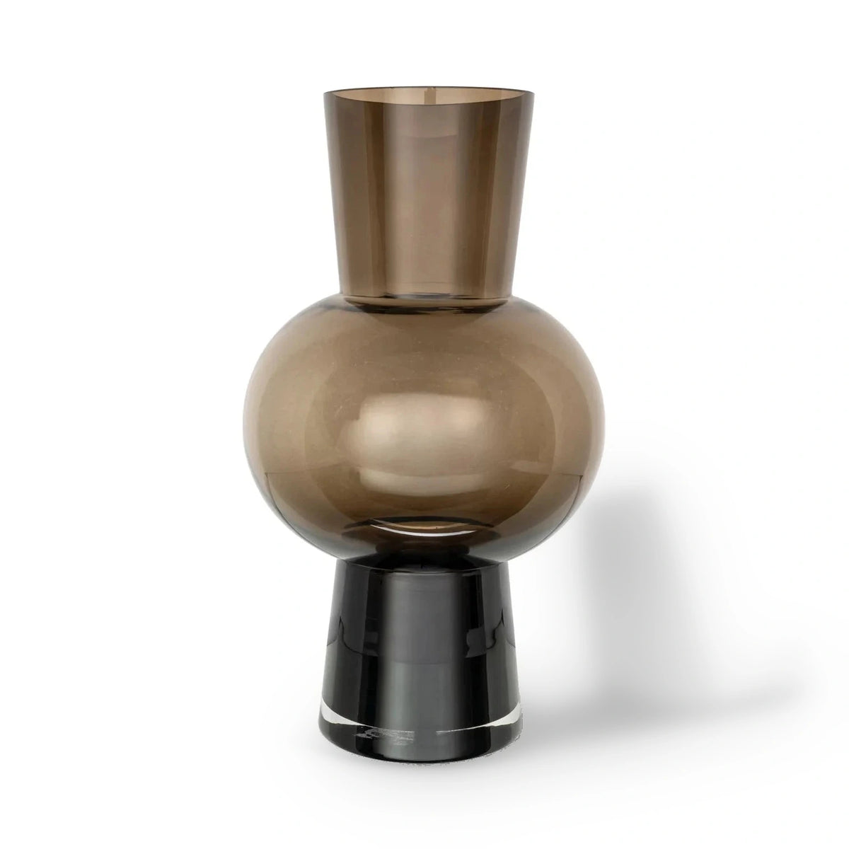 Richmond Interiors Liora Brown Glass Vase Large