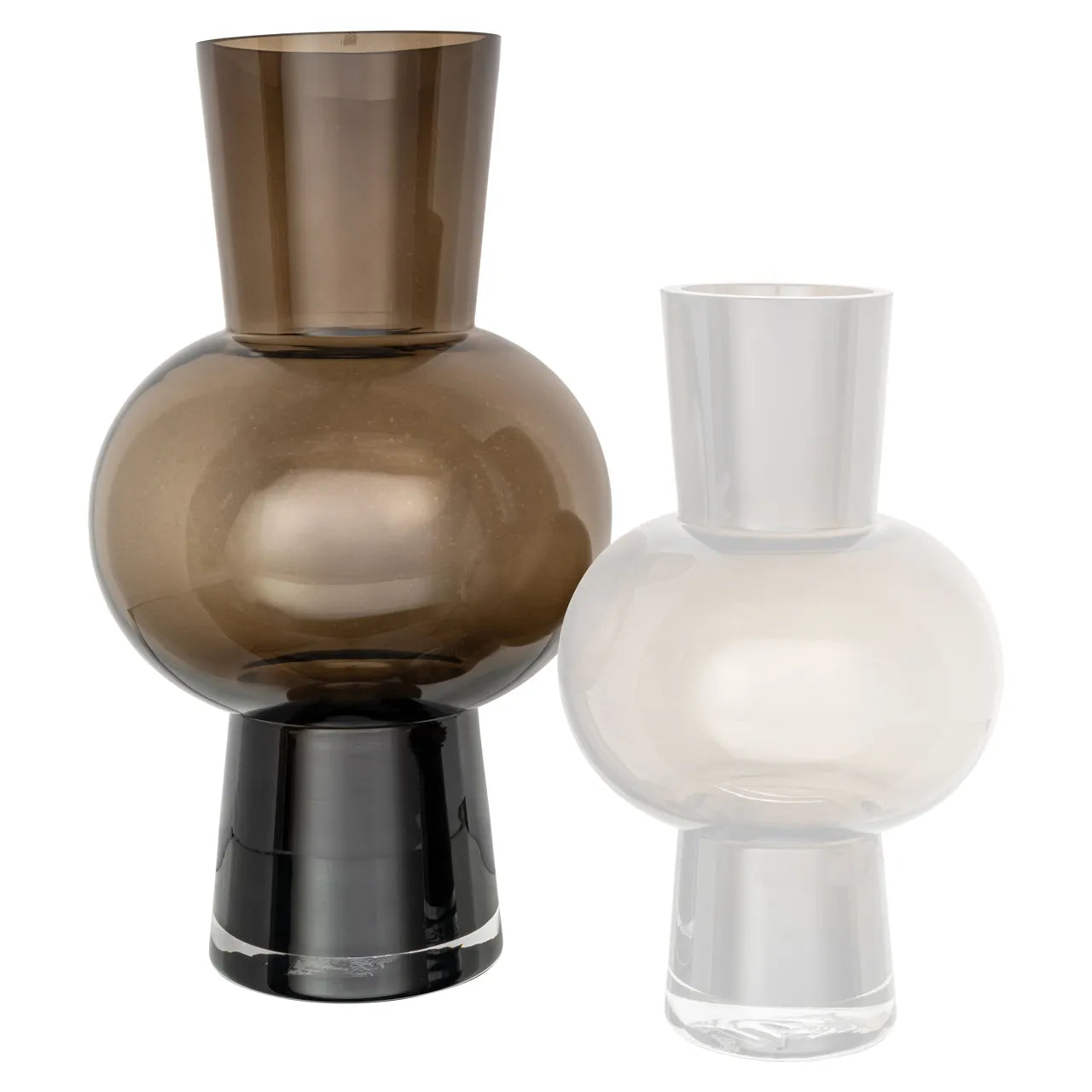 Richmond Interiors Liora Brown Glass Vase Large