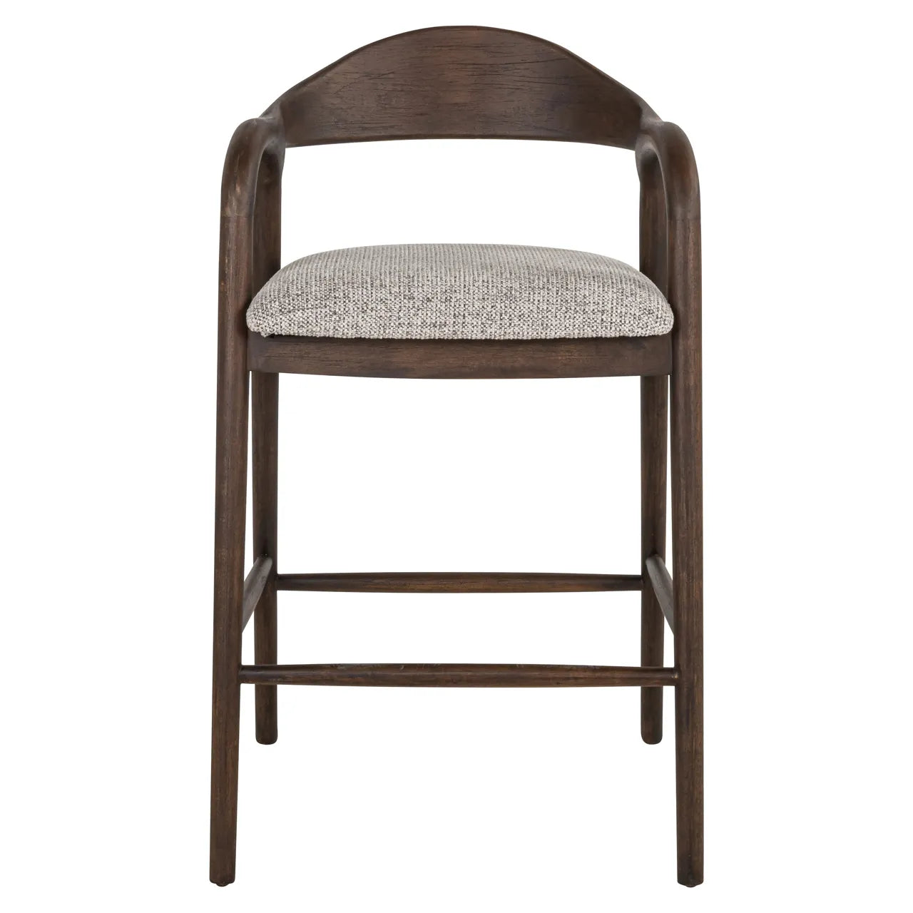 Richmond Interiors Mihara Mocca Boucle Counter Stool