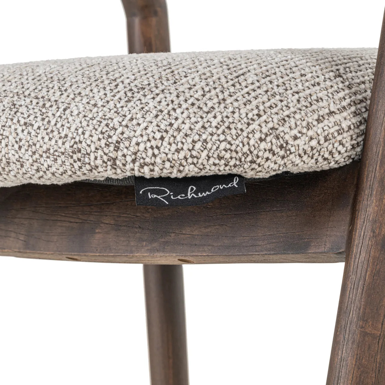 Richmond Interiors Mihara Mocca Boucle Counter Stool