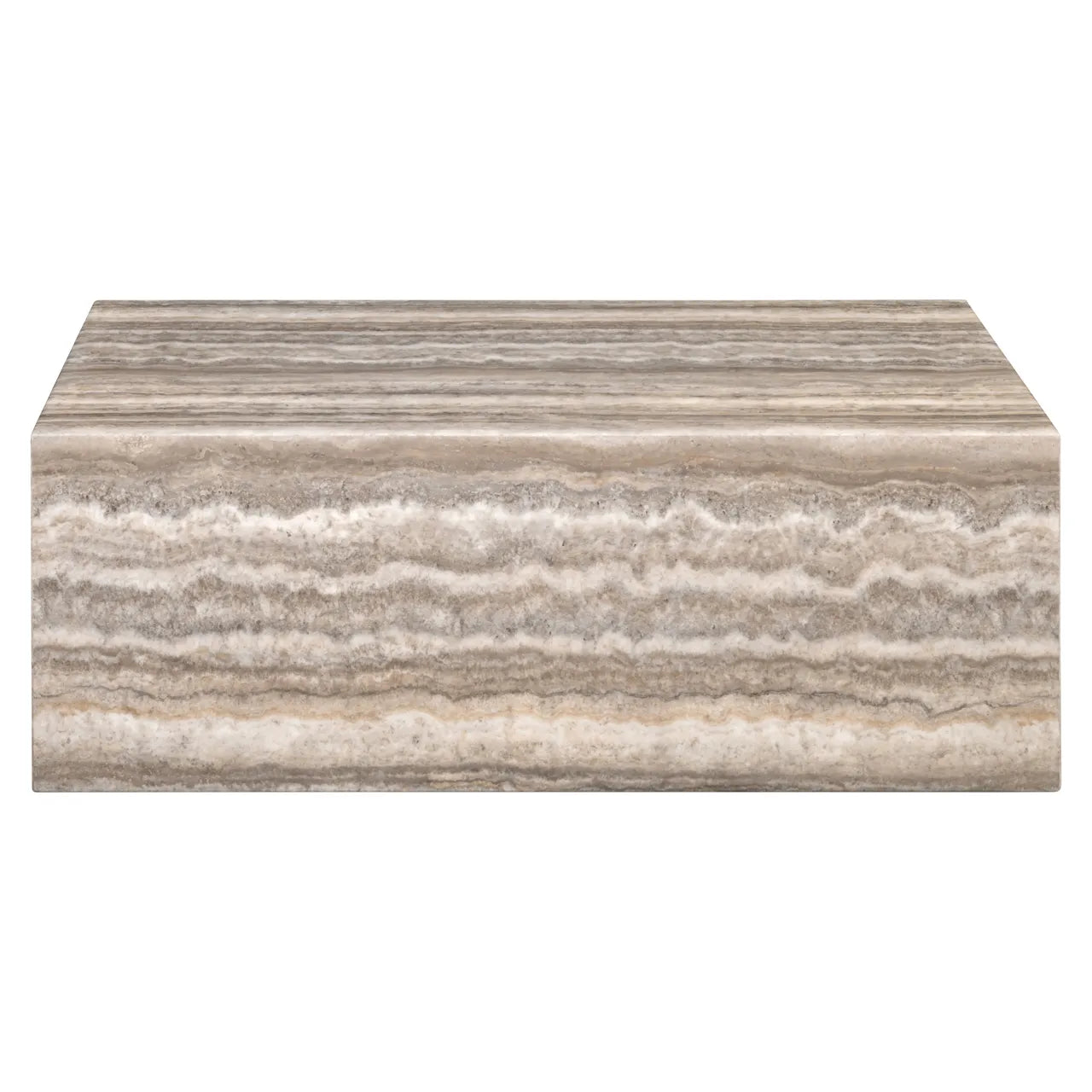 Richmond Interiors Dulce Grey/White Guangxi Marble Coffee Table