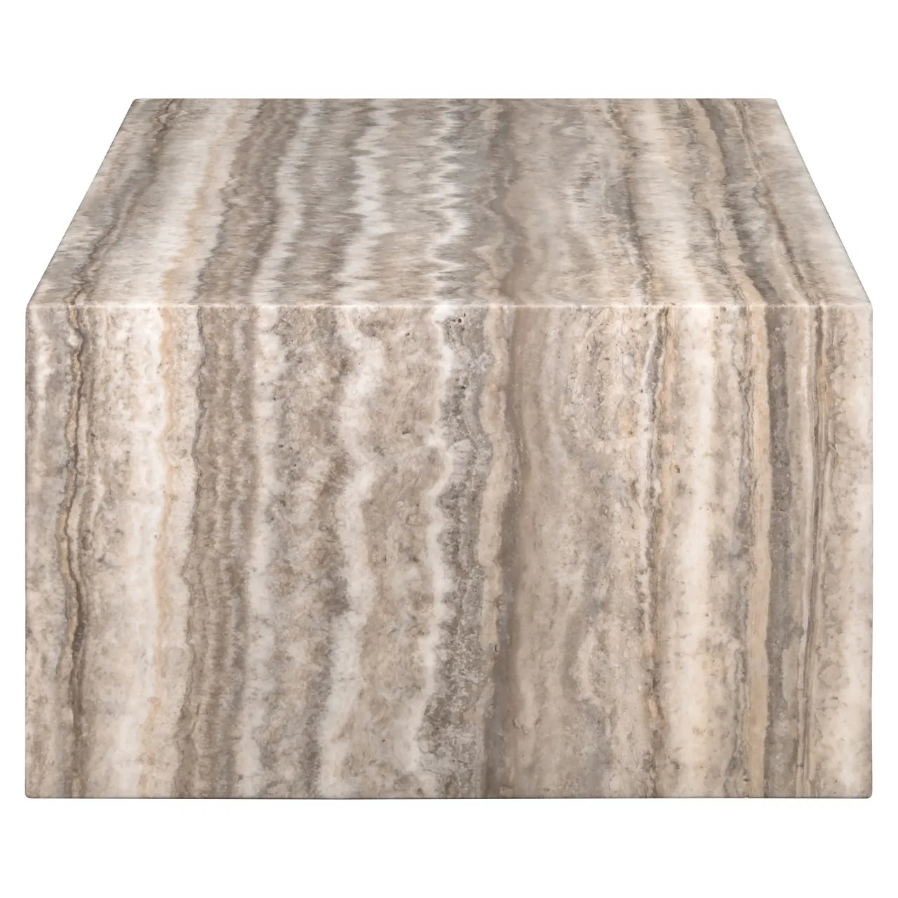 Richmond Interiors Dulce Grey/White Guangxi Marble Coffee Table