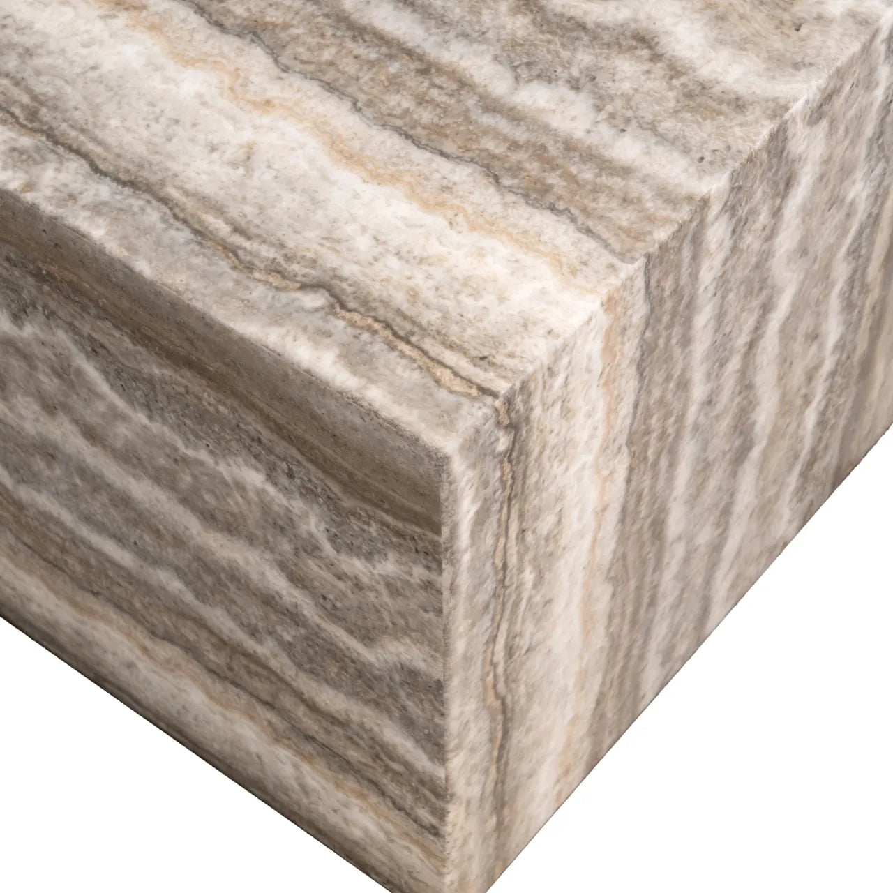 Richmond Interiors Dulce Grey/White Guangxi Marble Coffee Table