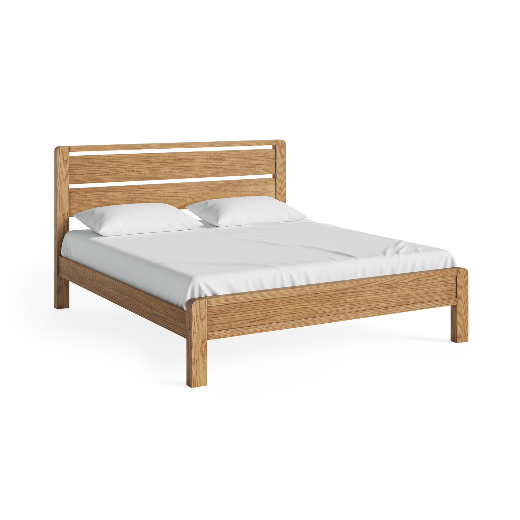 Kingsley Solid Oak Bed Super King Size Bed