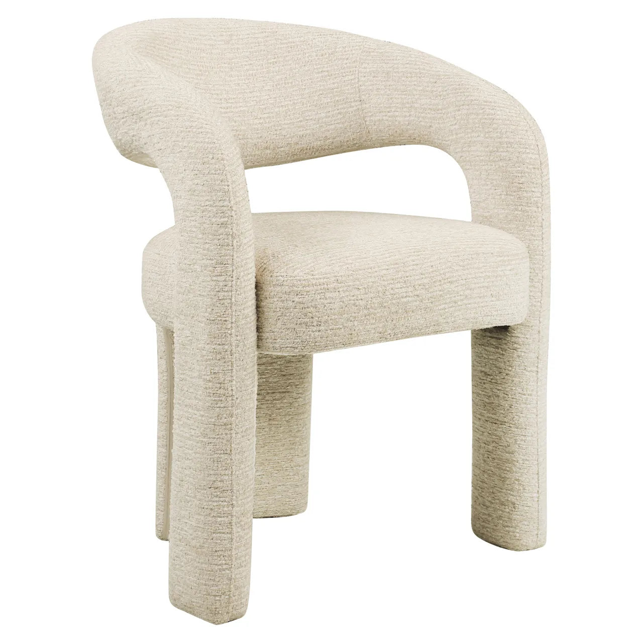 Richmond Interiors Soho Natural Chenille Dining Chair
