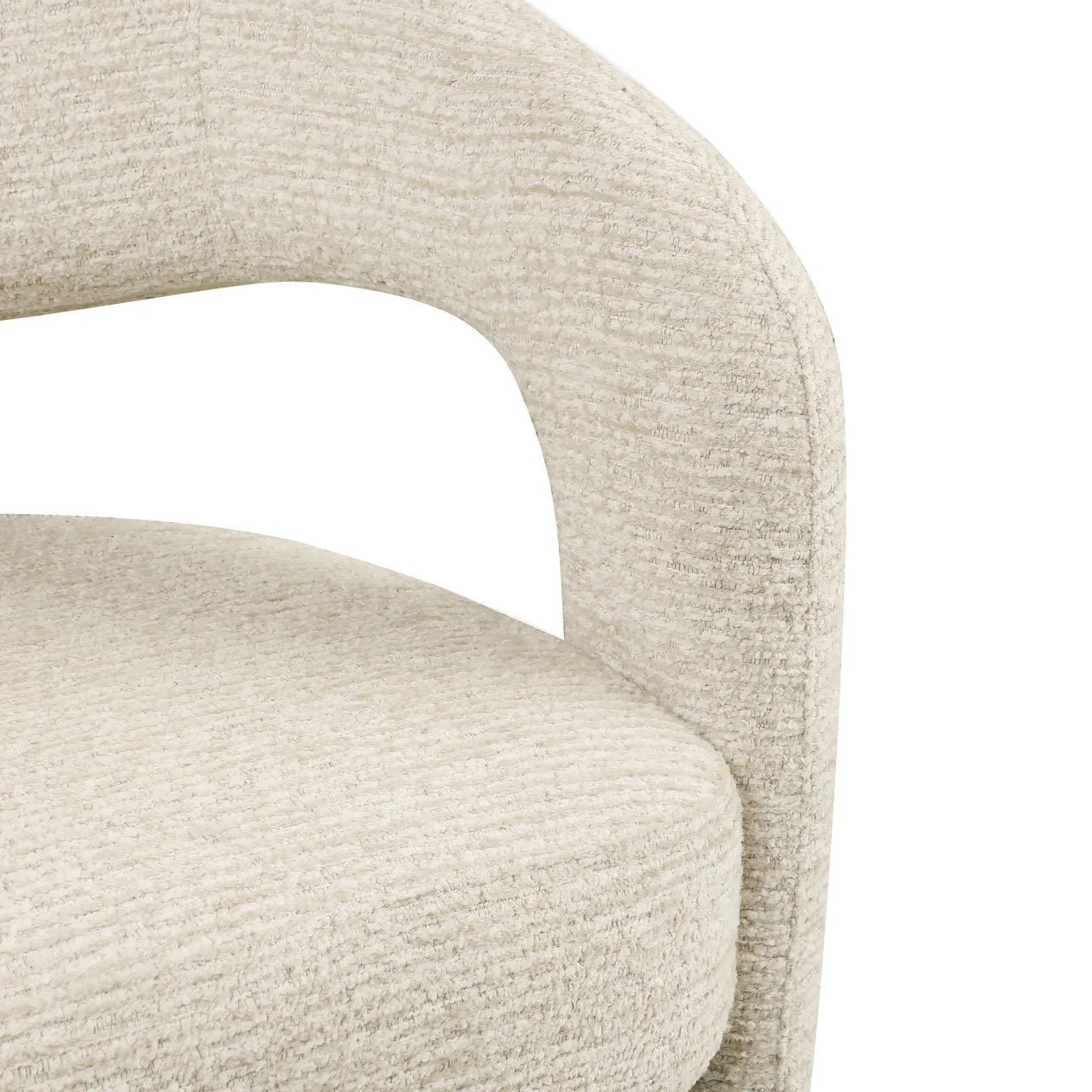 Richmond Interiors Soho Natural Chenille Dining Chair