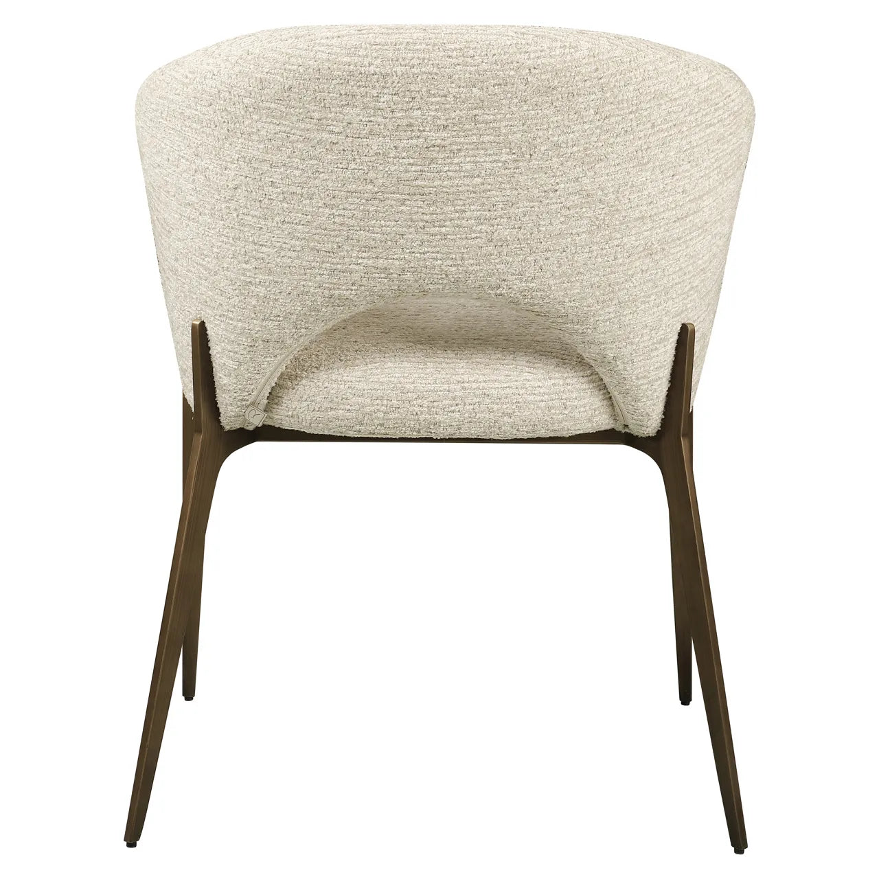 Richmond Interiors Kenzi Natural Chenille Dining Chair