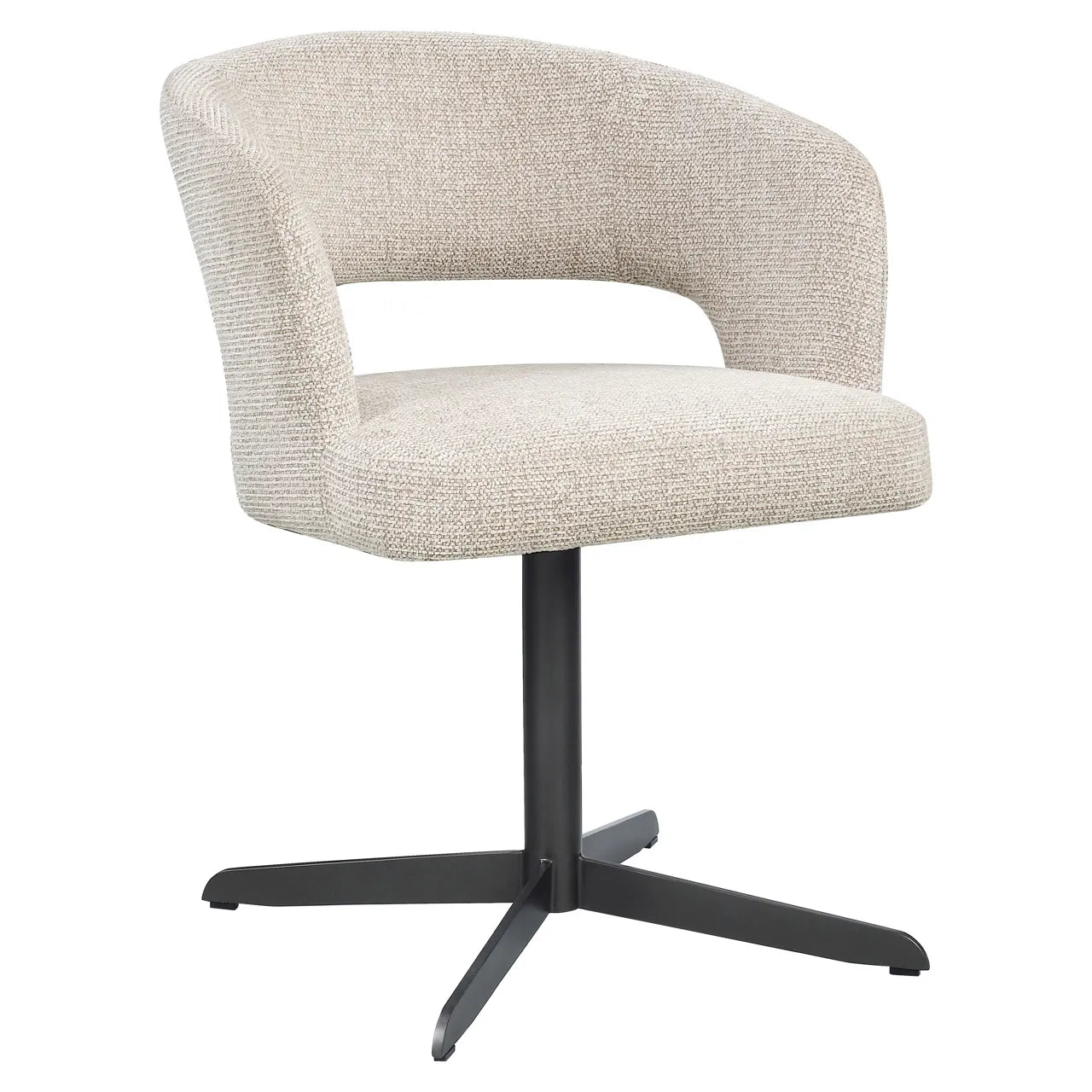 Richmond Interiors Blanca Taupe Boucle Dining Chair
