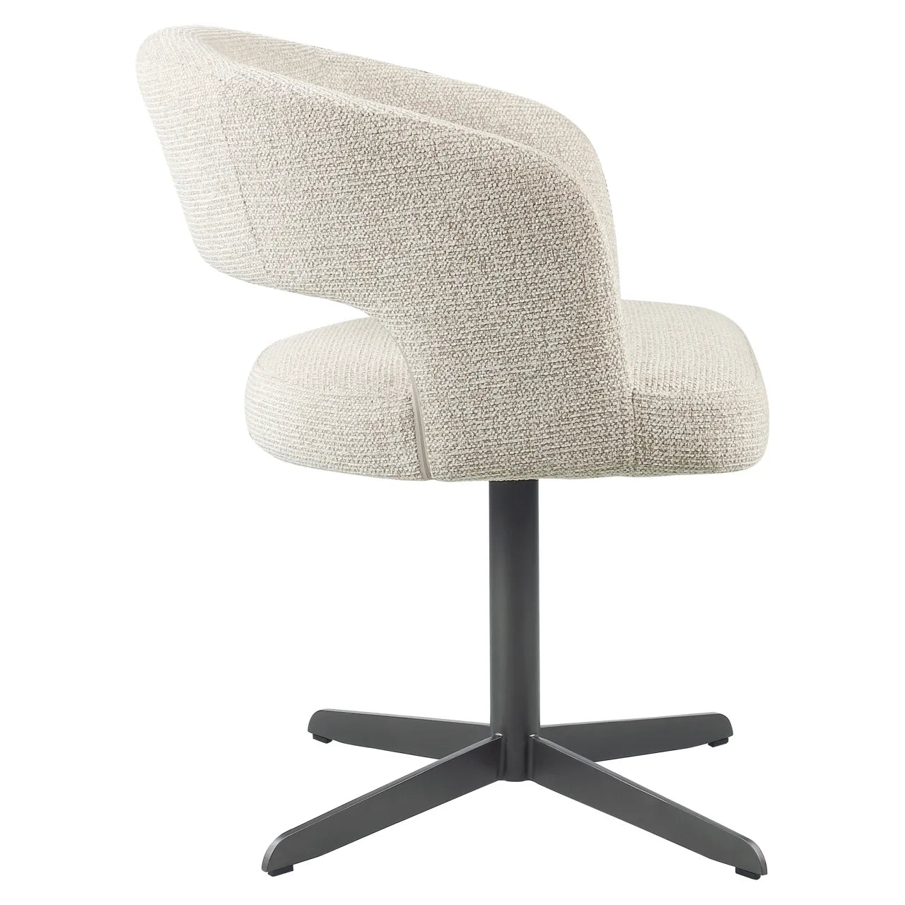 Richmond Interiors Blanca Taupe Boucle Dining Chair