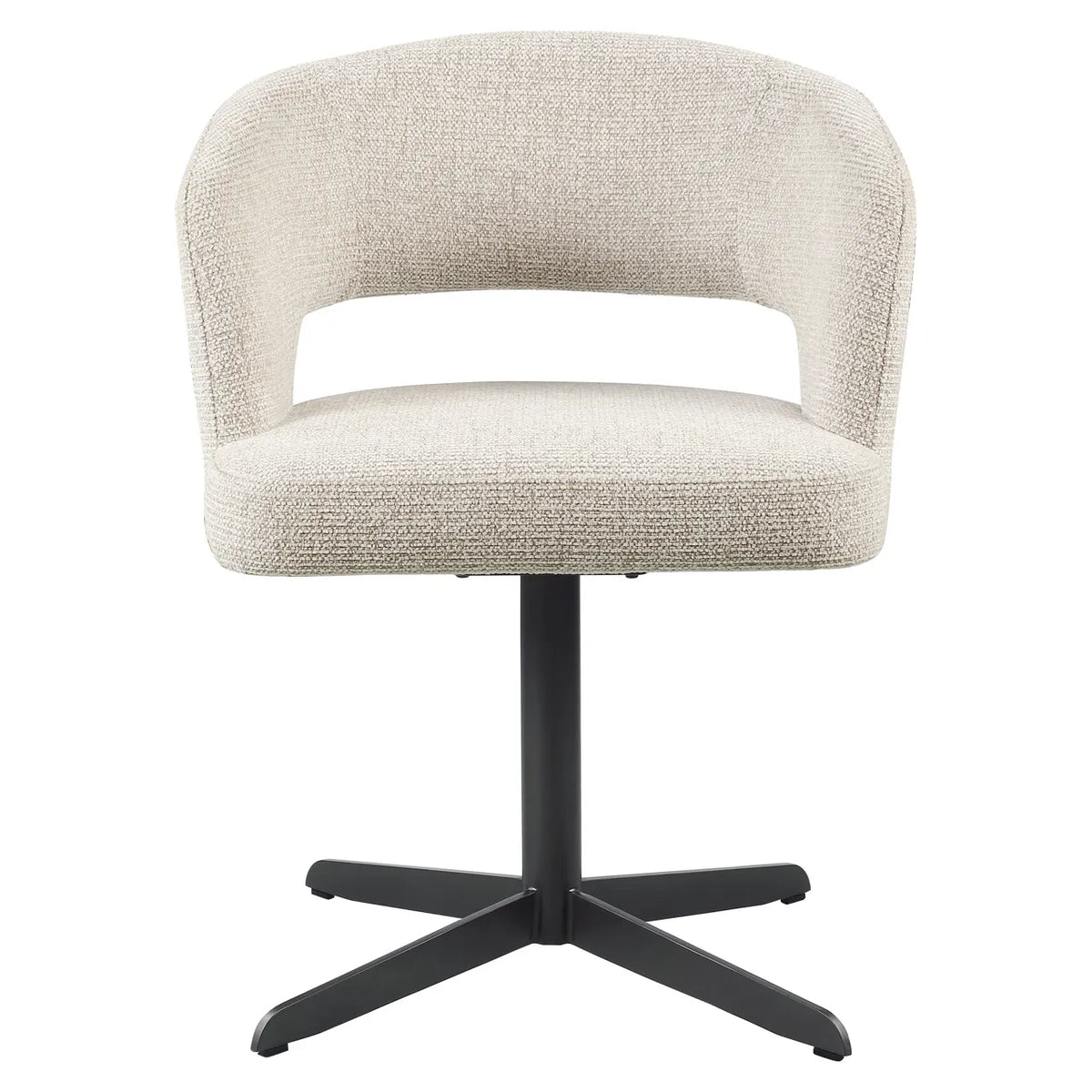 Richmond Interiors Blanca Taupe Boucle Dining Chair