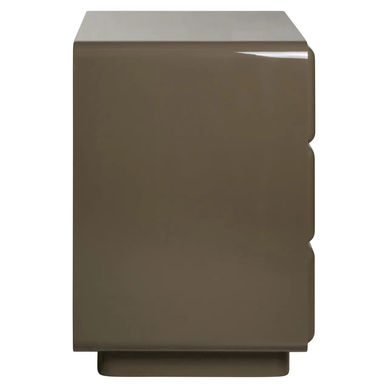 Richmond Interiors Demy Clay Green Wood Bedside Table