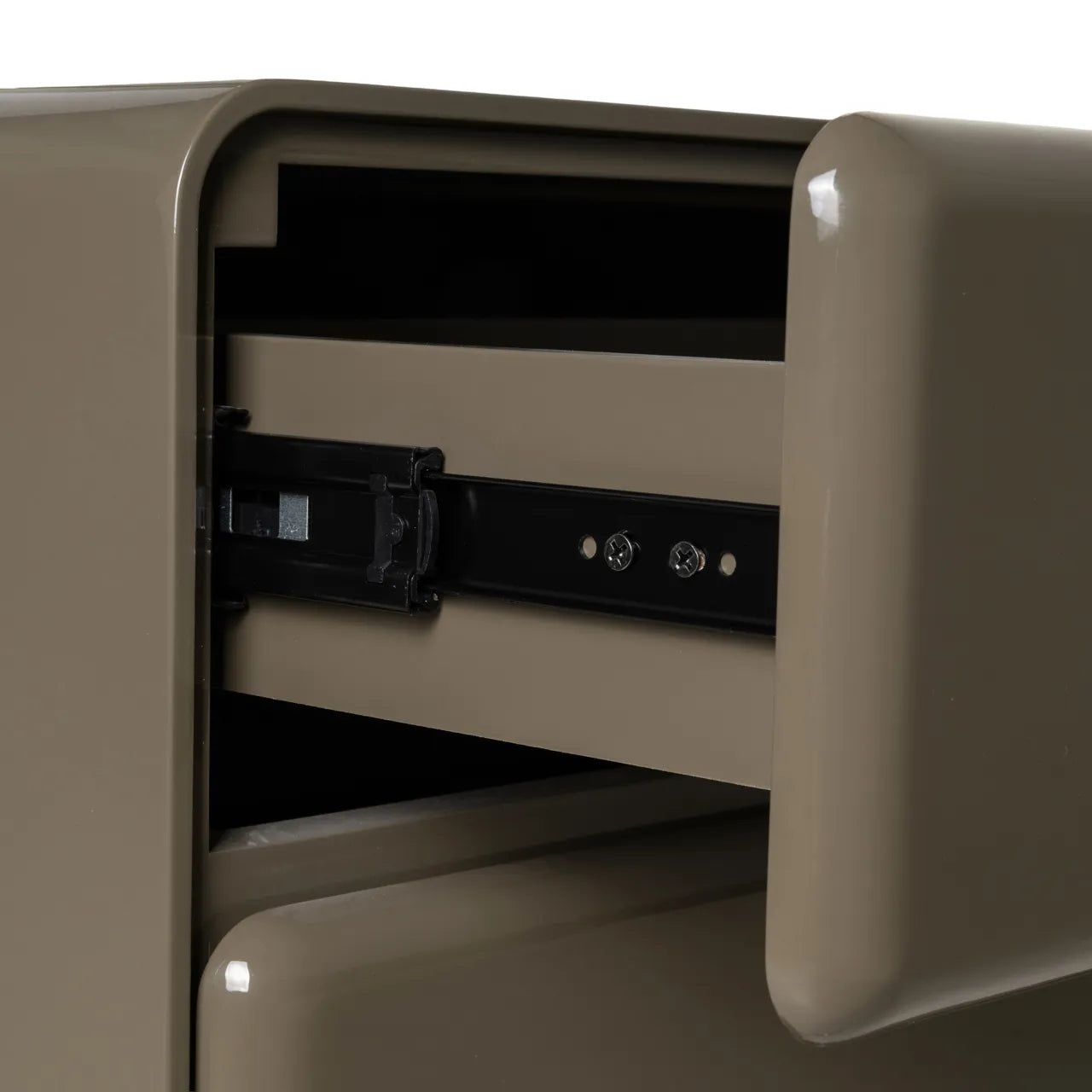 Richmond Interiors Demy Clay Green Wood Bedside Table