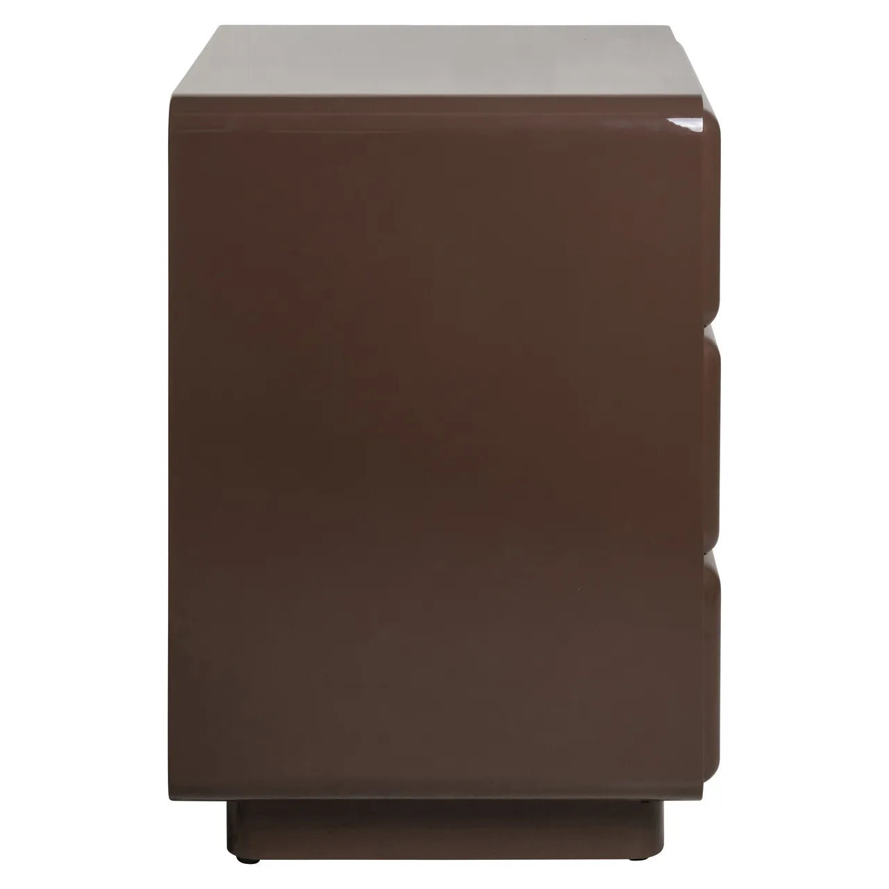 Richmond Interiors Demy Chestnut Brown Wood Bedside Table