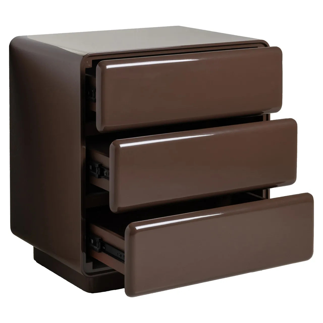 Richmond Interiors Demy Chestnut Brown Wood Bedside Table