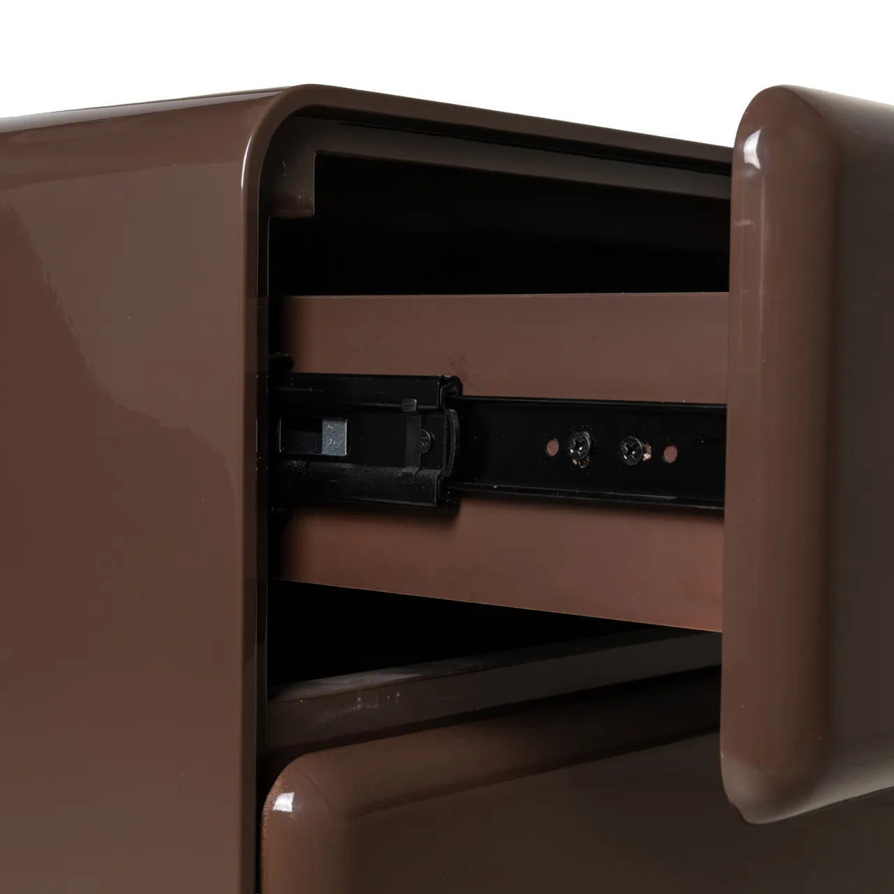 Richmond Interiors Demy Chestnut Brown Wood Bedside Table