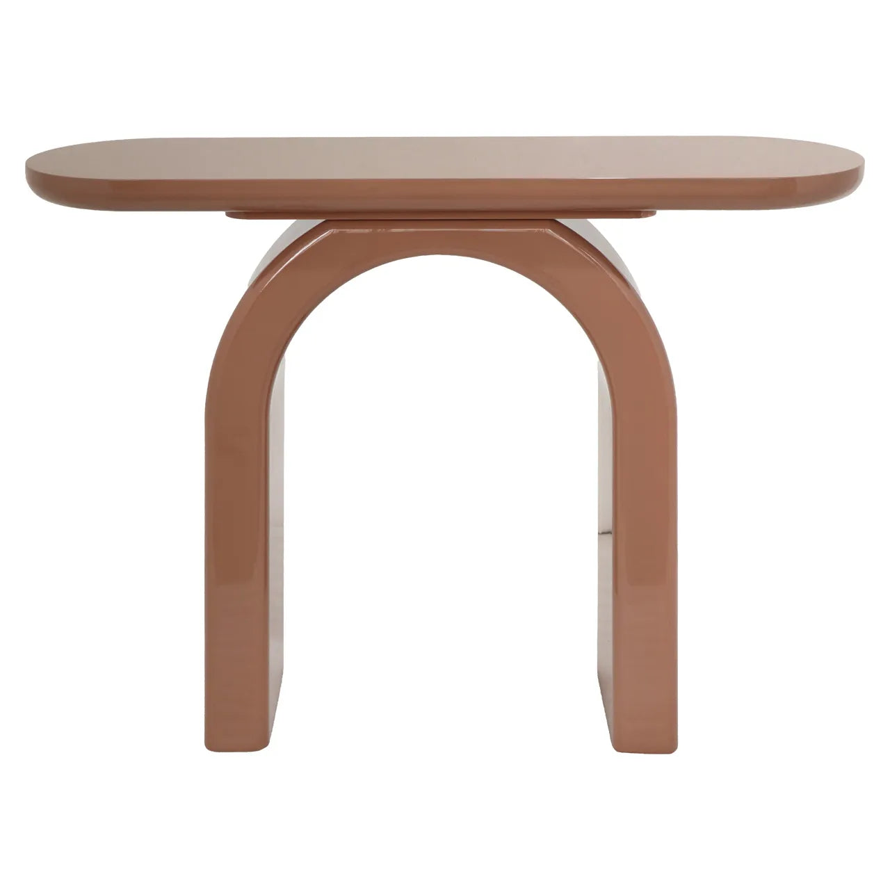 Richmond Interiors Kourtney Mocha Mousse Wood Console Table