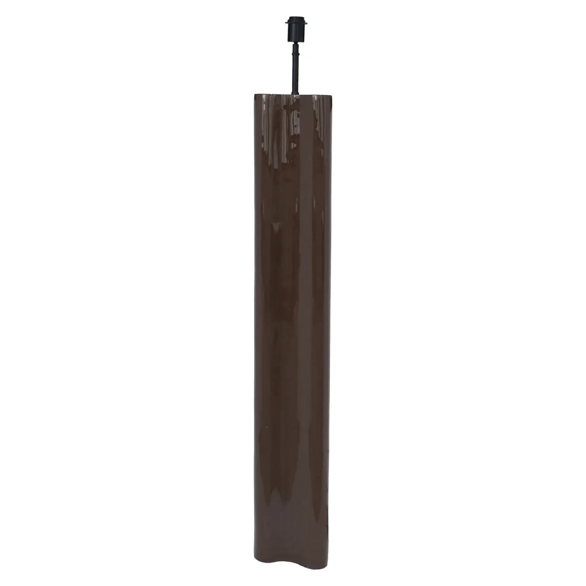 Richmond Interiors Aurelia Chestnut Brown Wood Floor Lamp