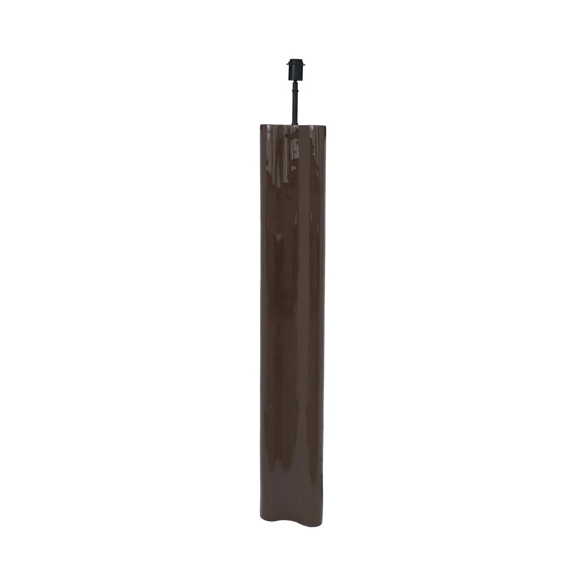 Richmond Interiors Aurelia Chestnut Brown Wood Floor Lamp