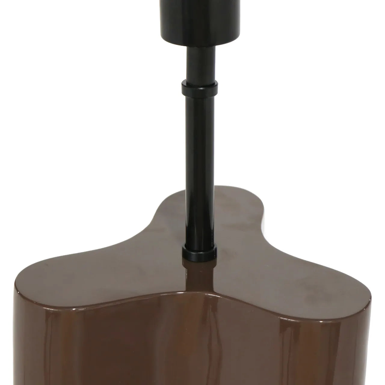 Richmond Interiors Aurelia Chestnut Brown Wood Floor Lamp