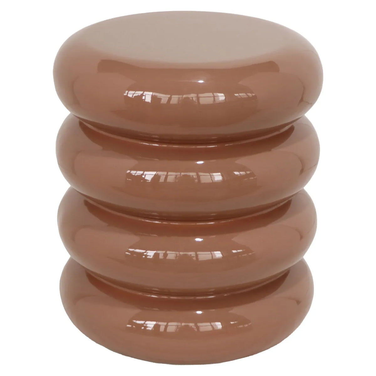 Richmond Interiors Indie Mocha Mousse Resin Side Table
